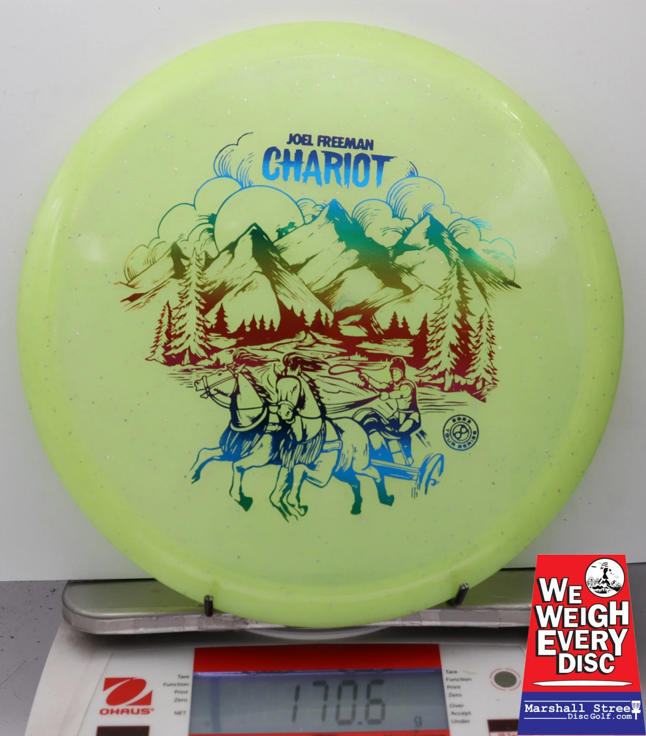 159074 Metal Flake Glow C-Blend Chariot, Joel Freeman - #29 YelloGlow, 171