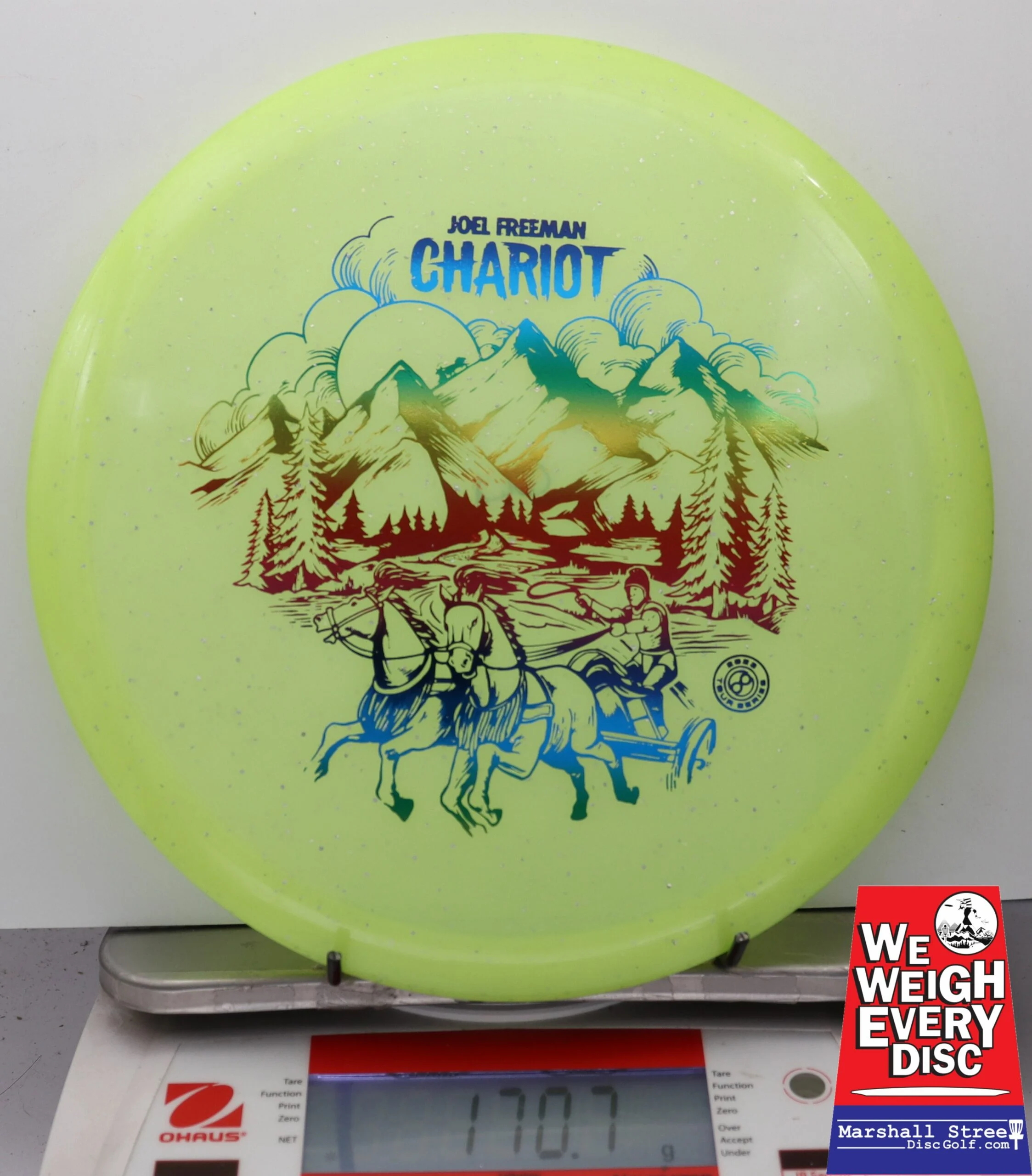 159075 Metal Flake Glow C-Blend Chariot, Joel Freeman - #30 YelloGlow, 171