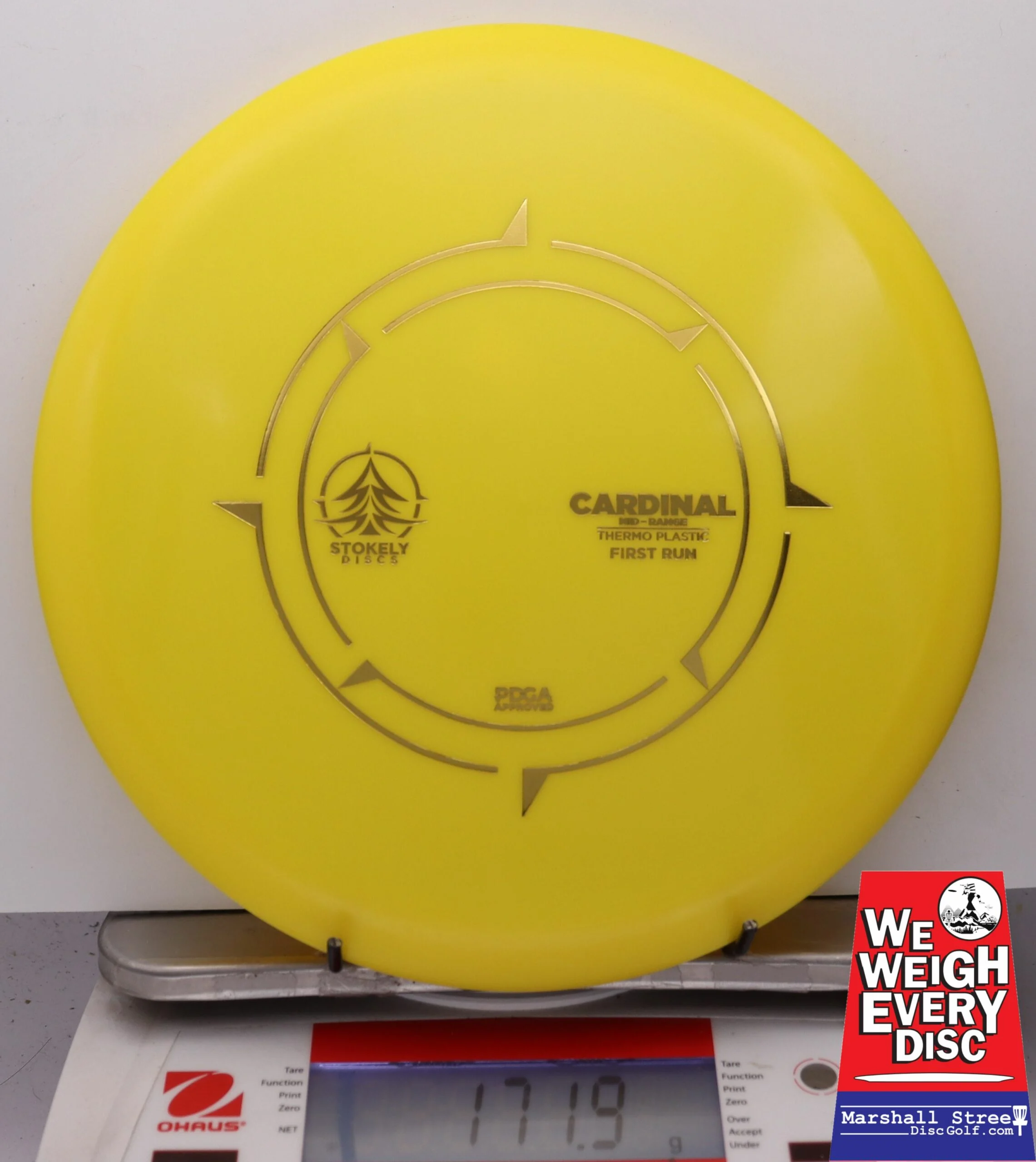159256 Thermo Cardinal, 1st Run - #35 Yellosw, 172