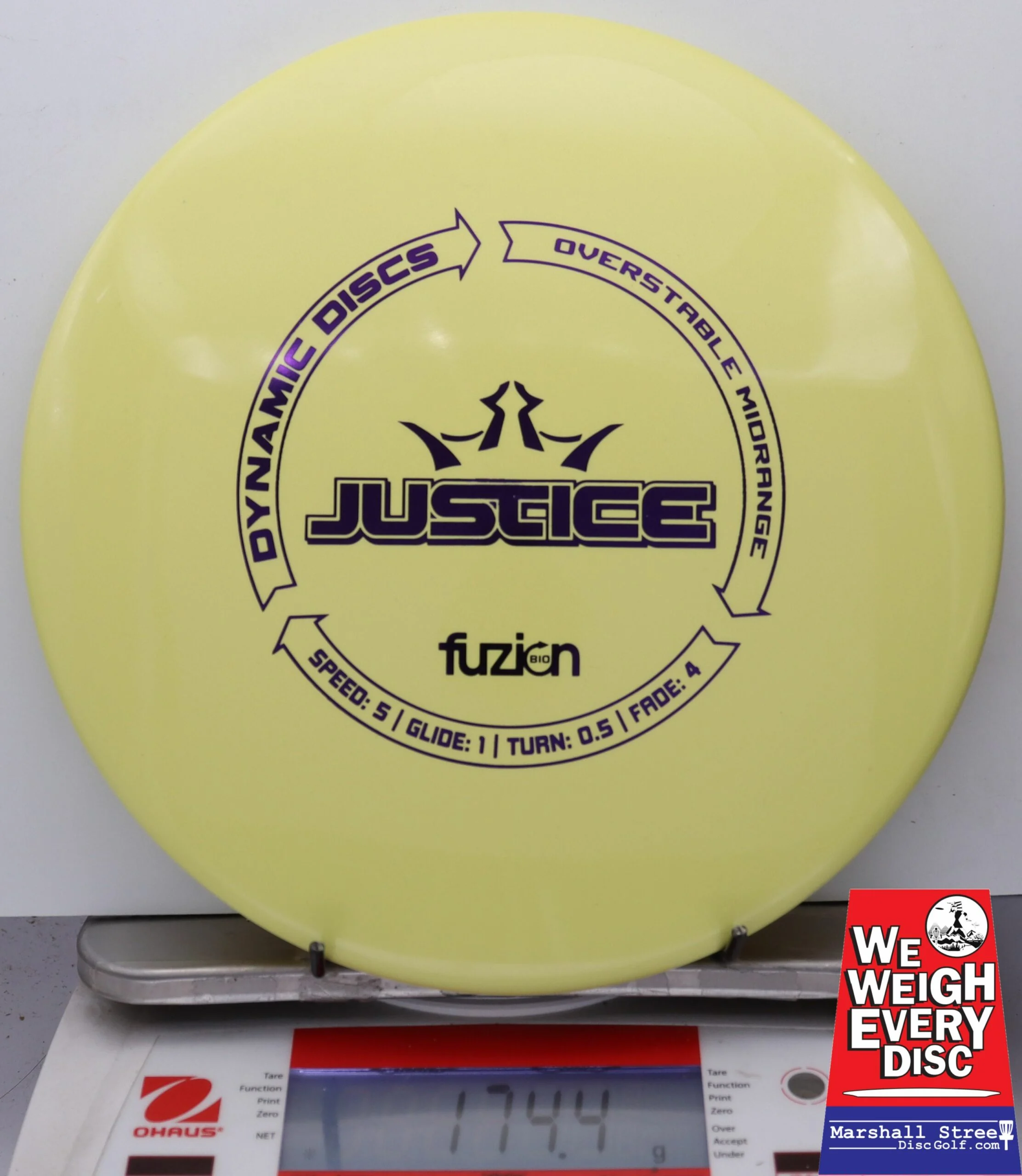 159545 BioFuzion Justice - #33 Yellow, 174