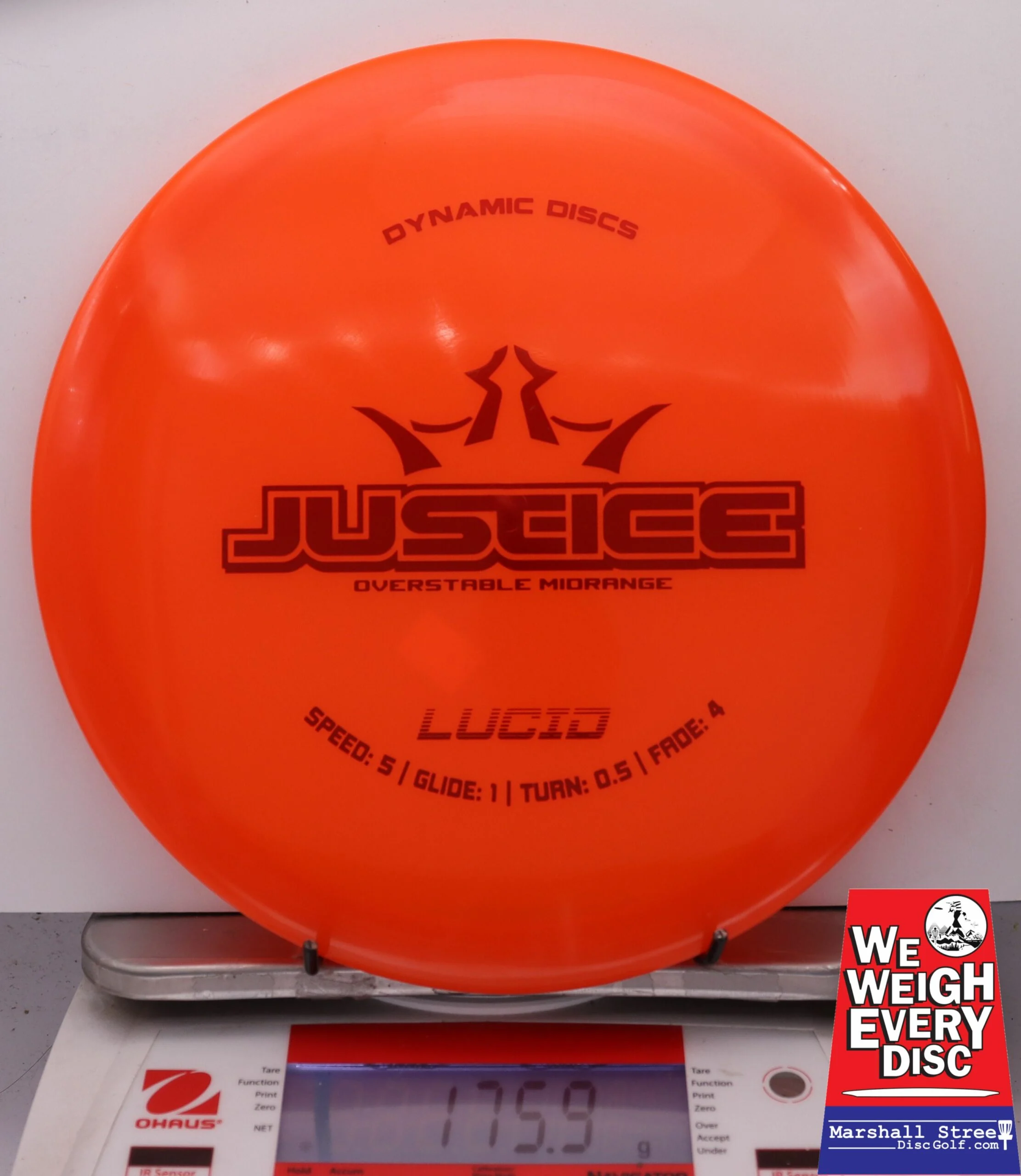 159682 Lucid Justice - #42 Orange, 176