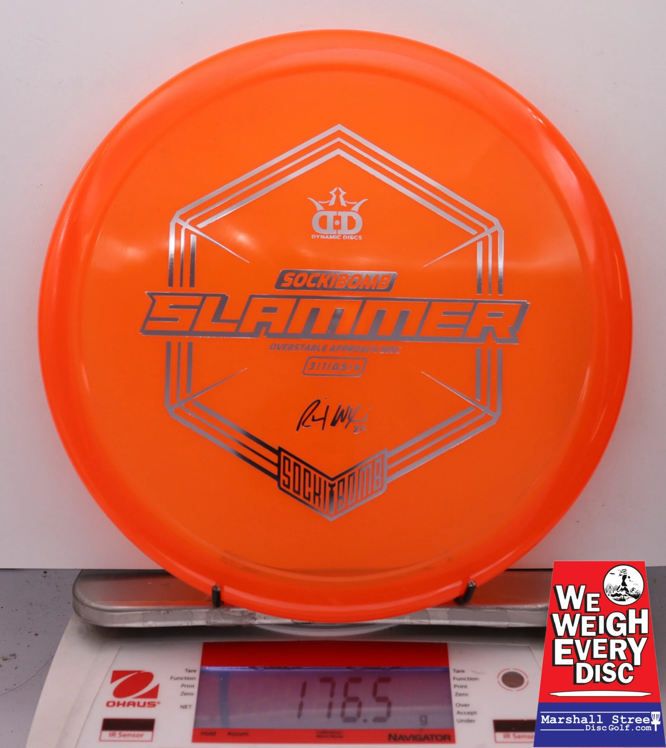 159724 Lucid Ice Sockibomb Slammer - #33 Orange, 177