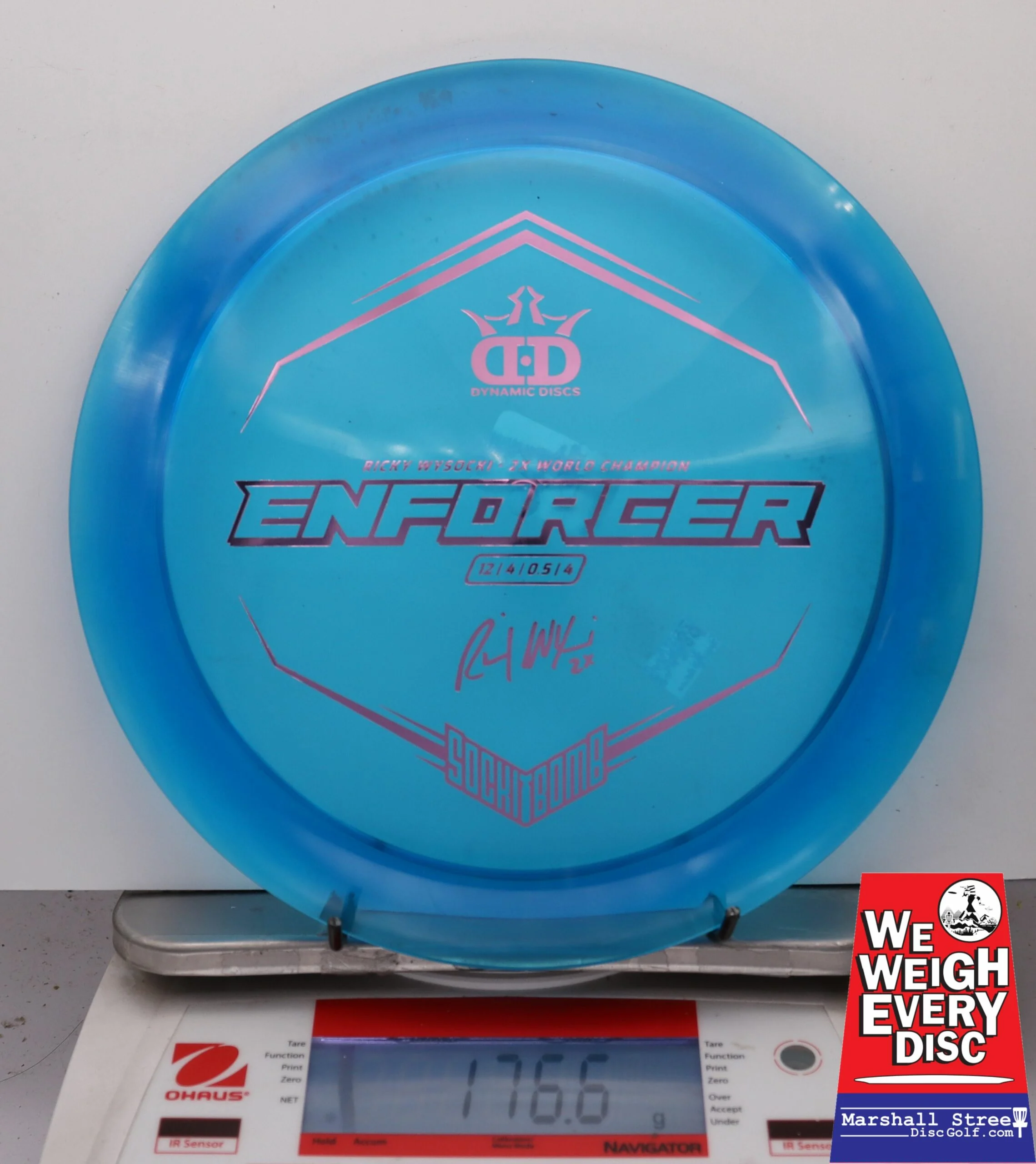 159729 Lucid Ice Enforcer, Ricky Wysocki 2X - #39 Blue, 177