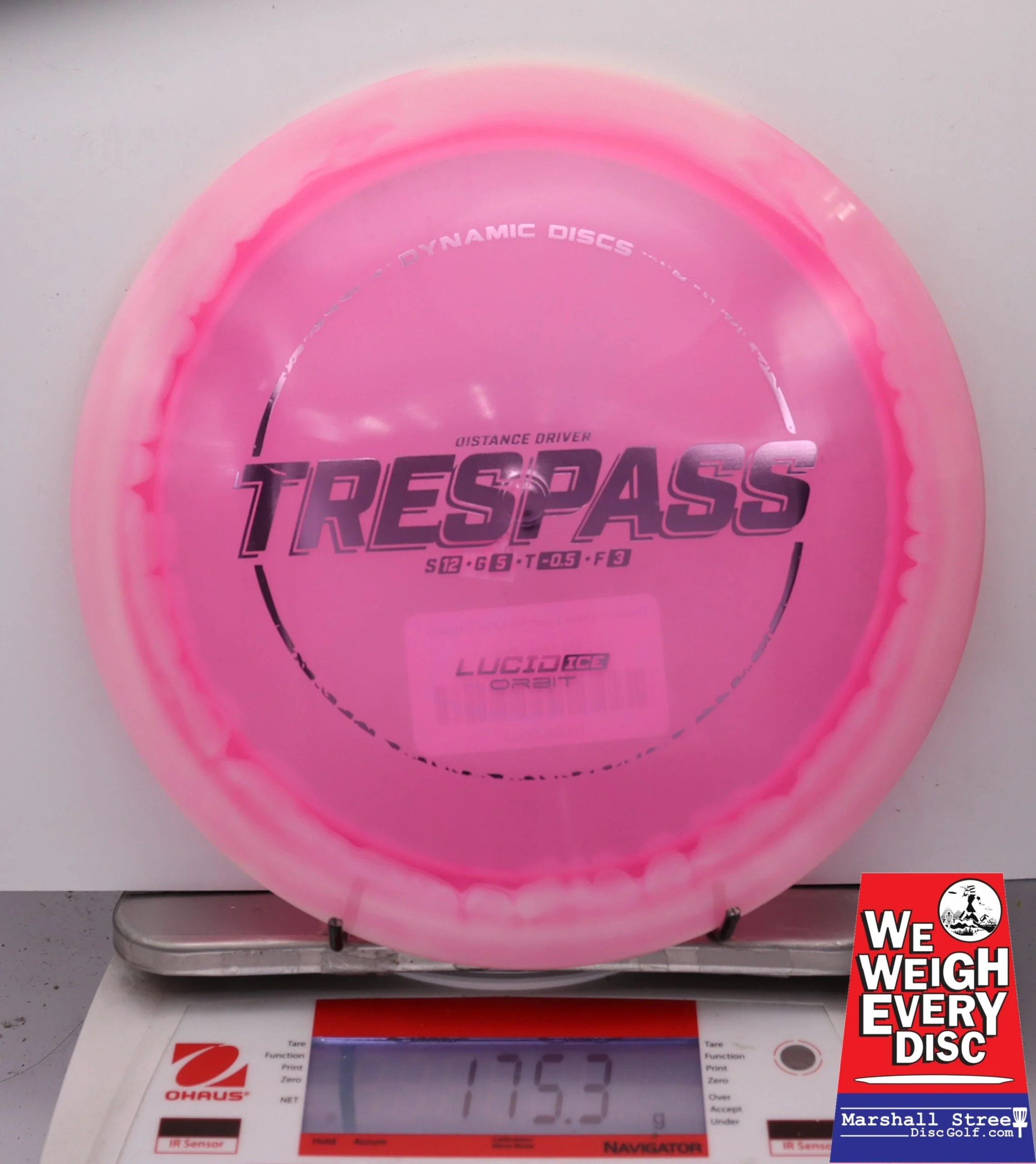 159739 Lucid Ice Orbit Trespass - #29 Wht-Pink, 175