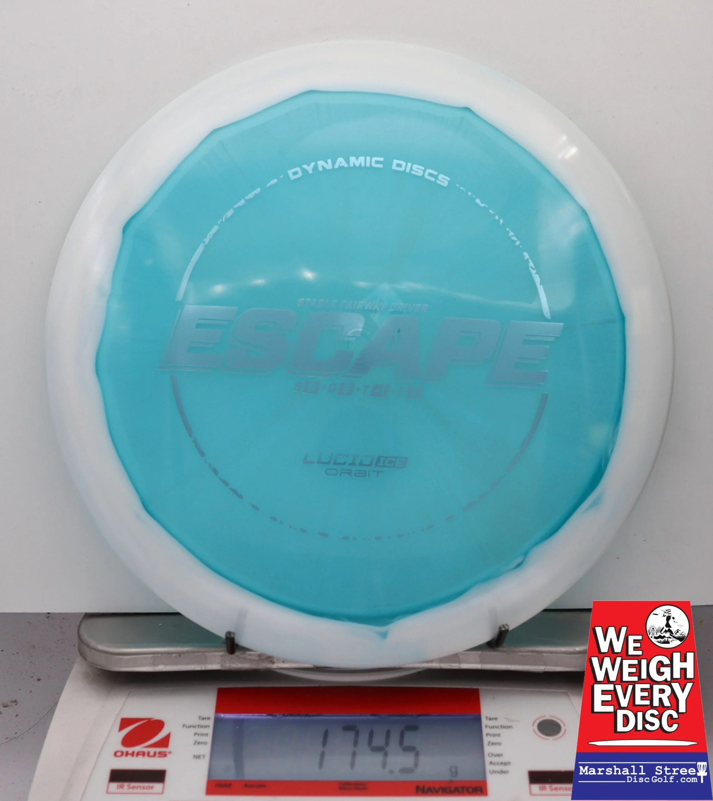 159750 Lucid Ice Orbit Escape - #34 Wht-LtBlue, 175
