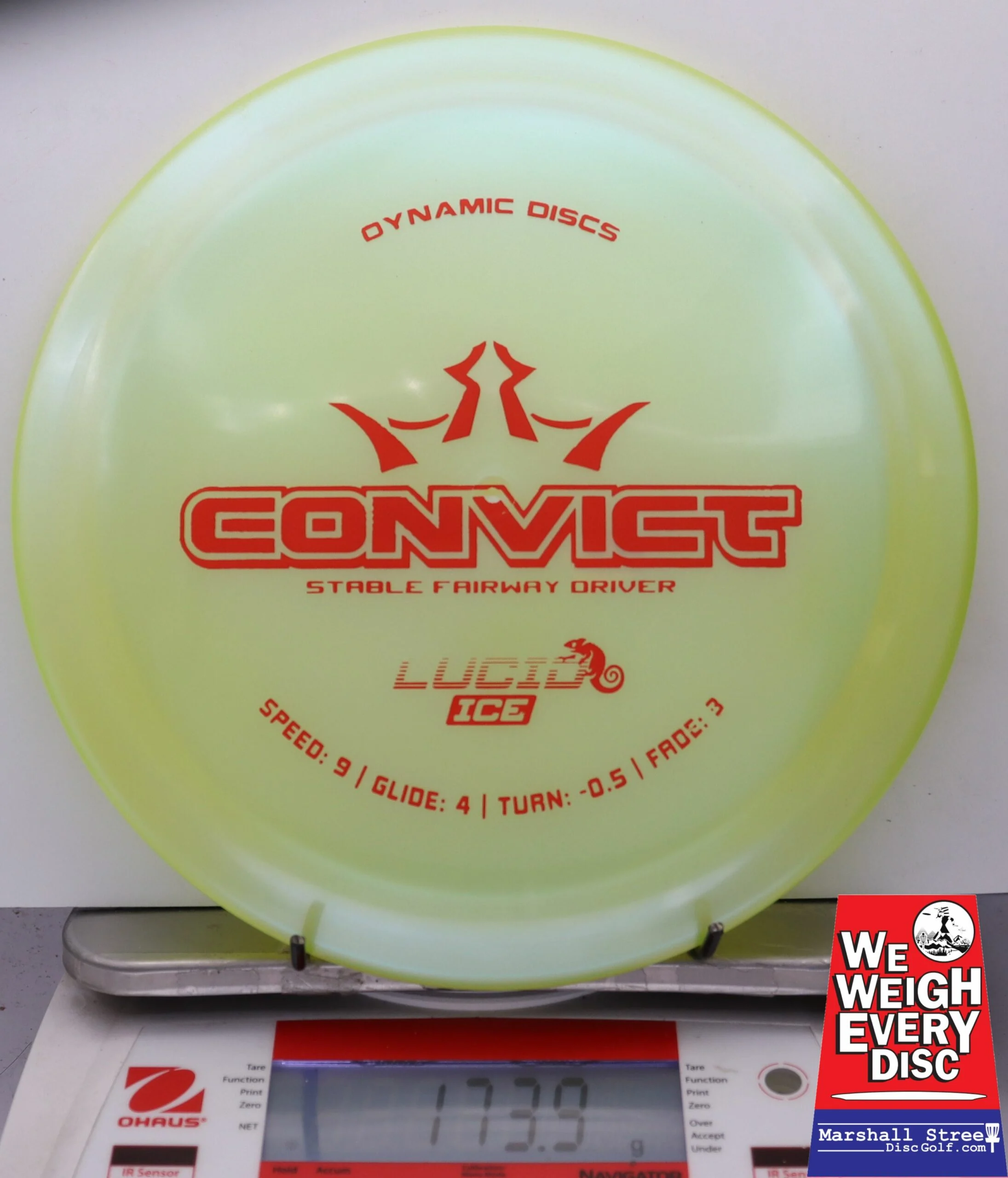 159908 Lucid Ice Chameleon Convict - #09 Yellow, 174