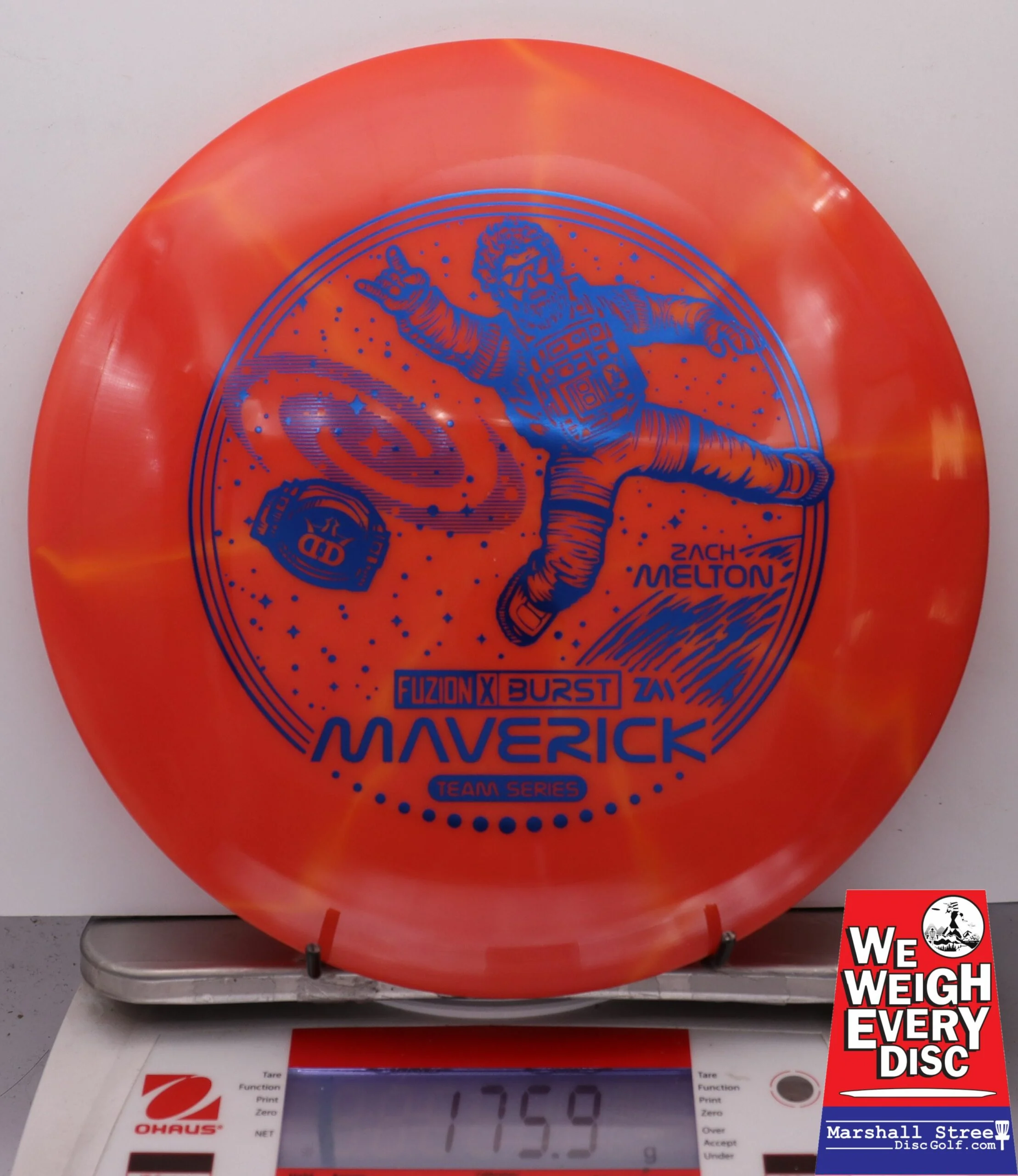 159916 Fuzion-X Burst Maverick, Zach Melton 2024 Team Series - #07 Orange, 176