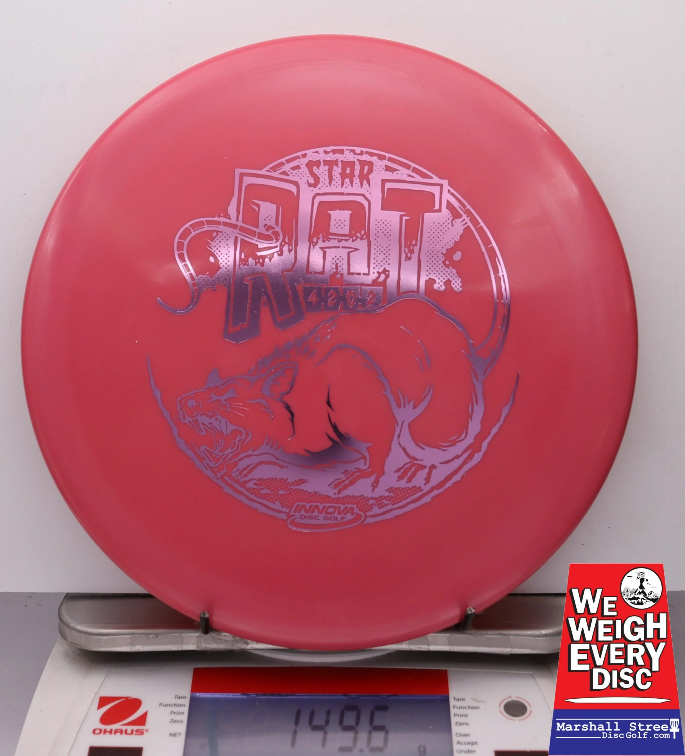 162196 Star Rat - #45 PinkRed, 150