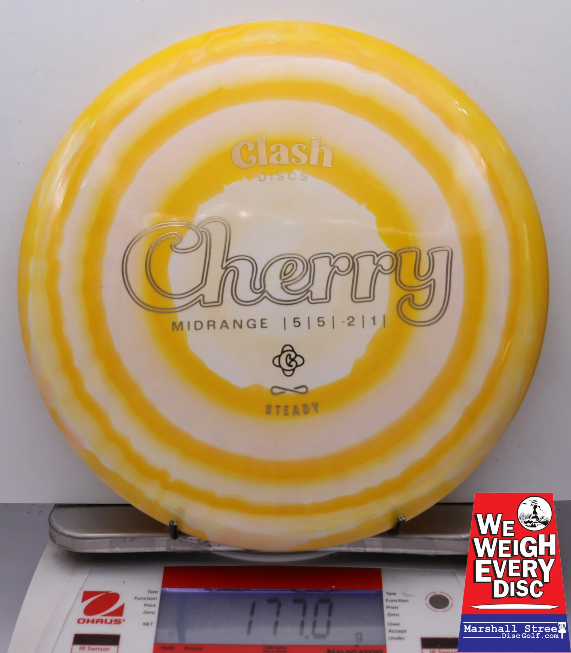 162907 Steady Ring Cherry - #17 Yellow, 177