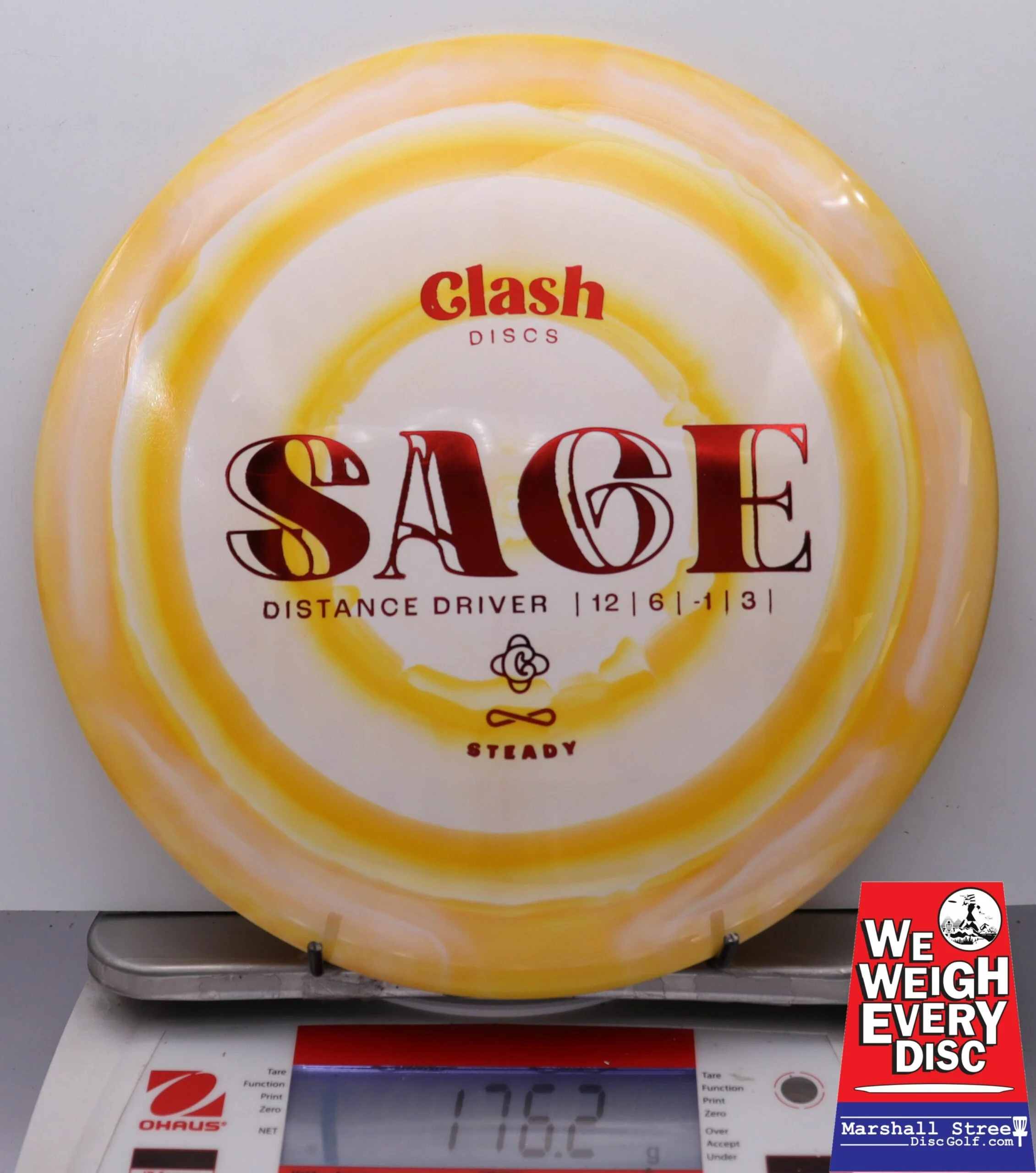 162955 Steady Ring Sage - #10 YelloOrange, 176