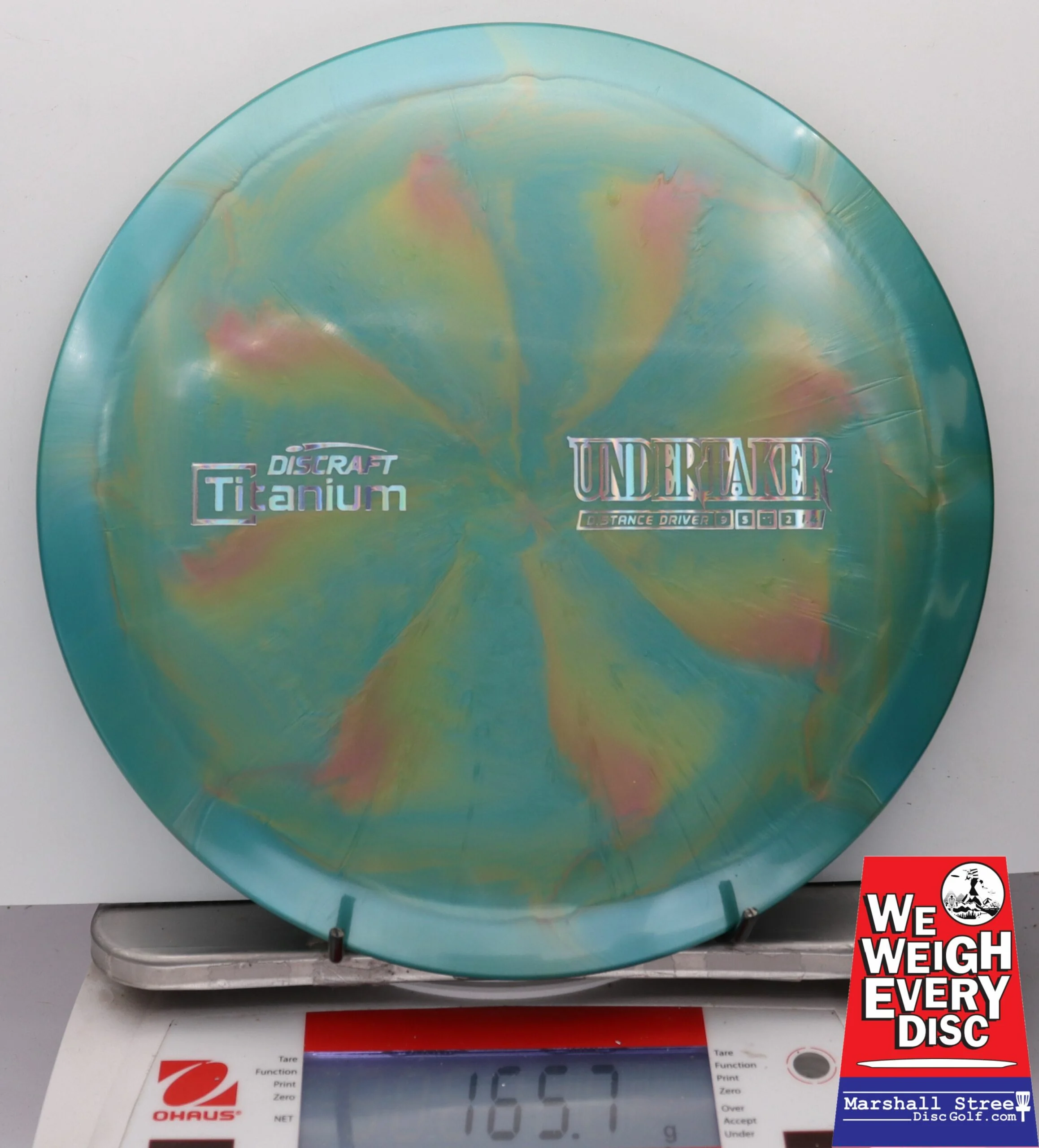 164086 Titanium Undertaker - #31 TealYloRd, 166