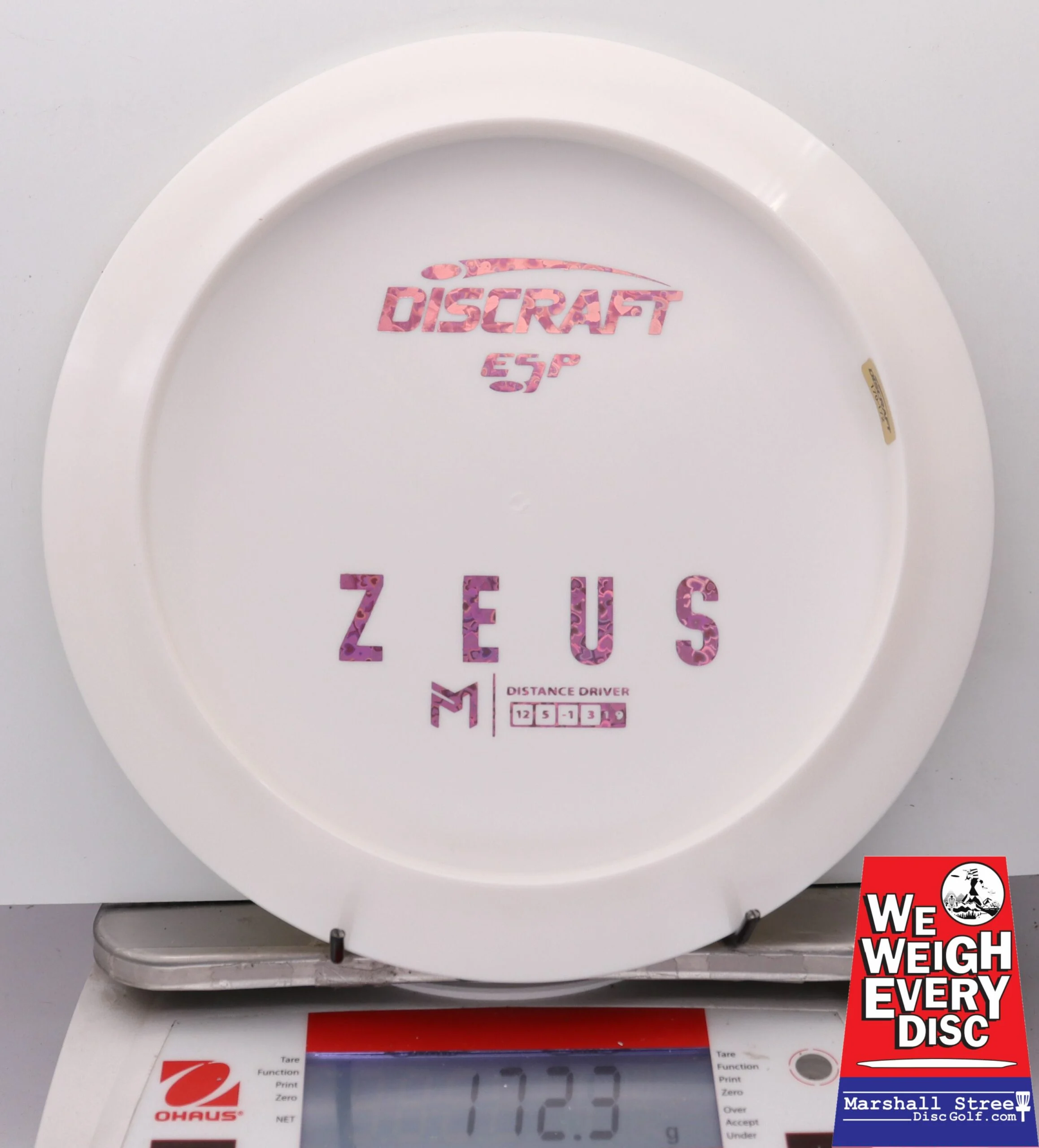 164223 ESP Zeus, Paul McBeth - Bottom Stamp - #16 White, 172