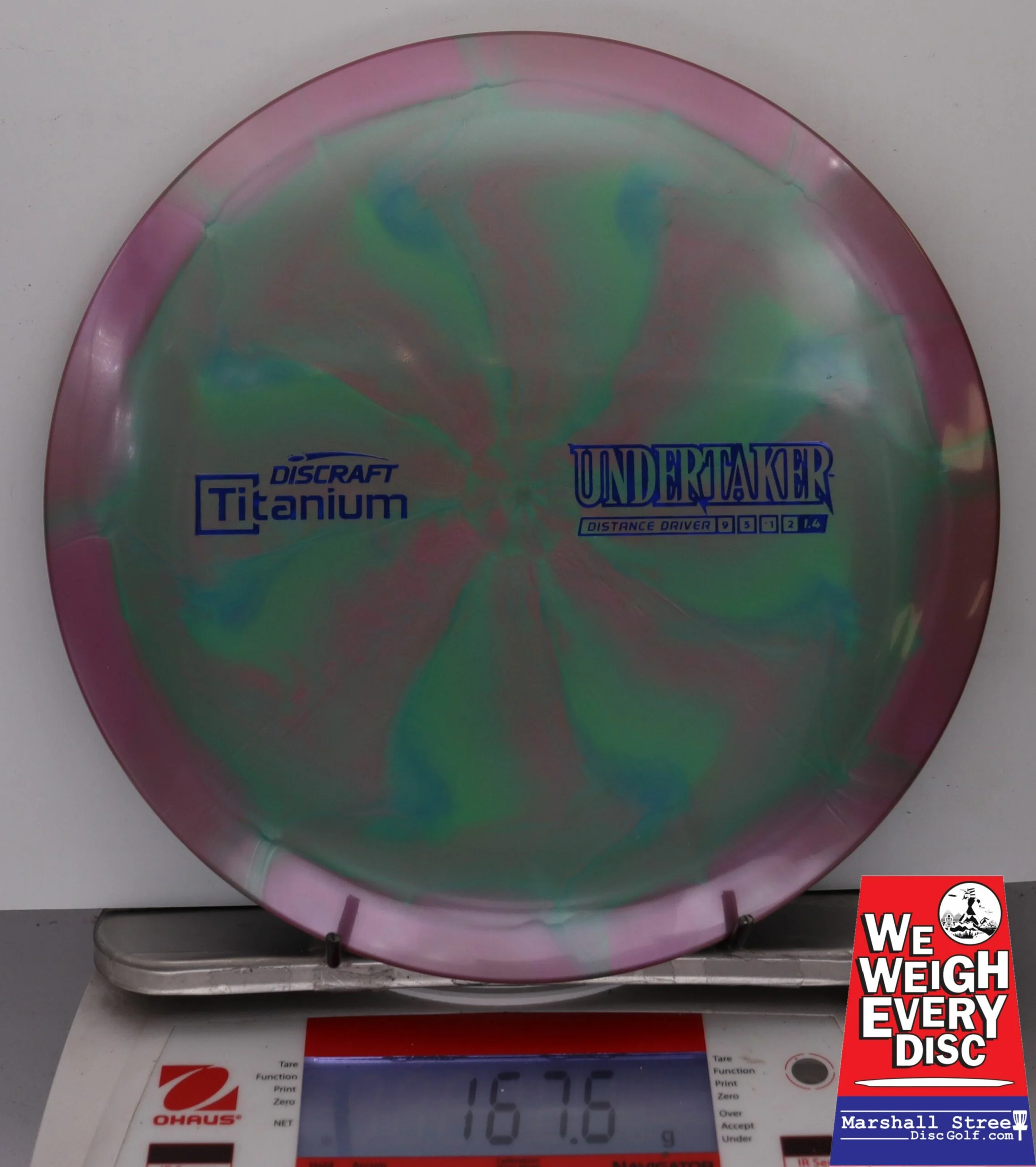 165635 Titanium Undertaker - #44 MaroonGrn, 168