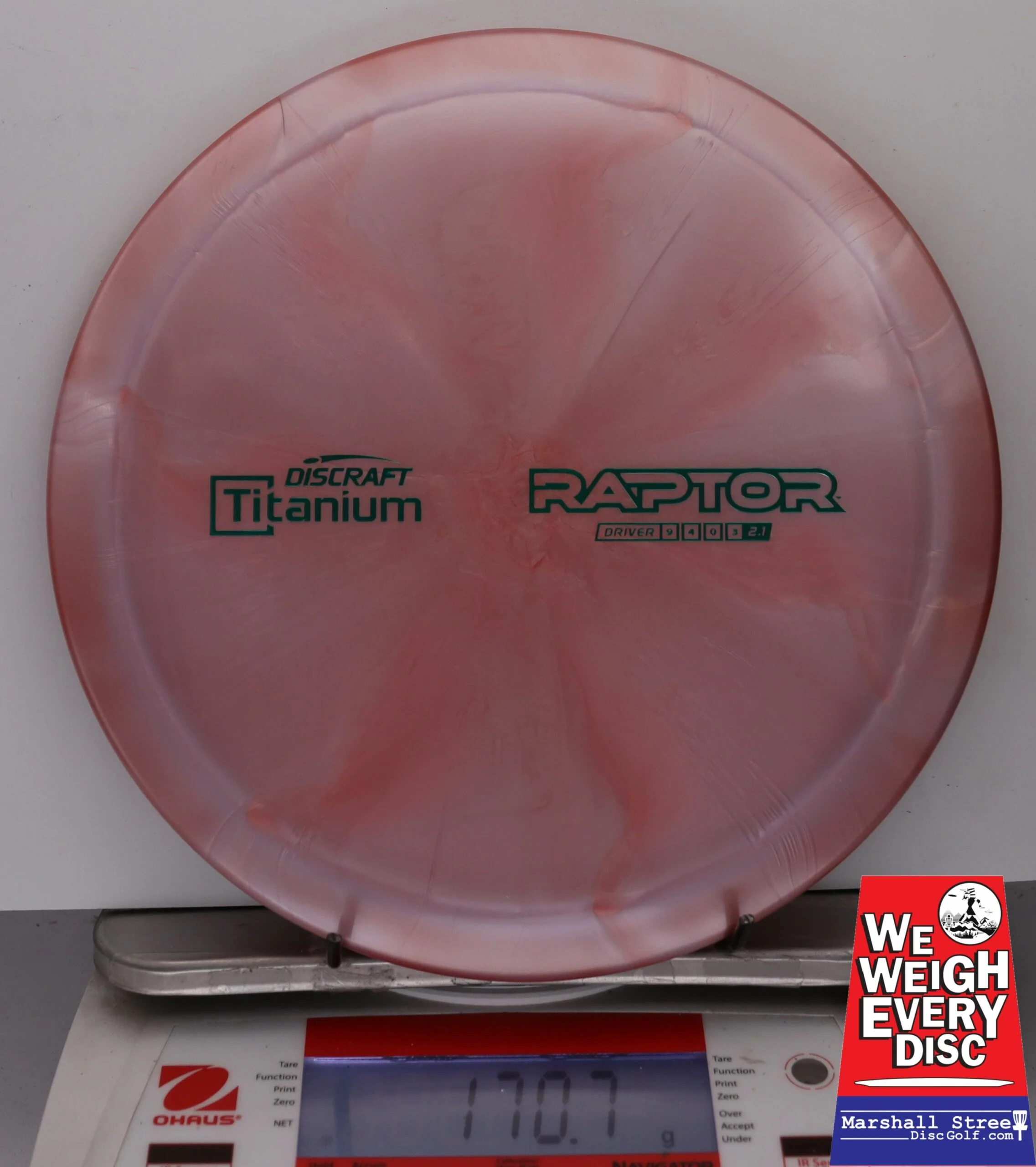 165659 Titanium Raptor - #49 LtPnkOrng, 171