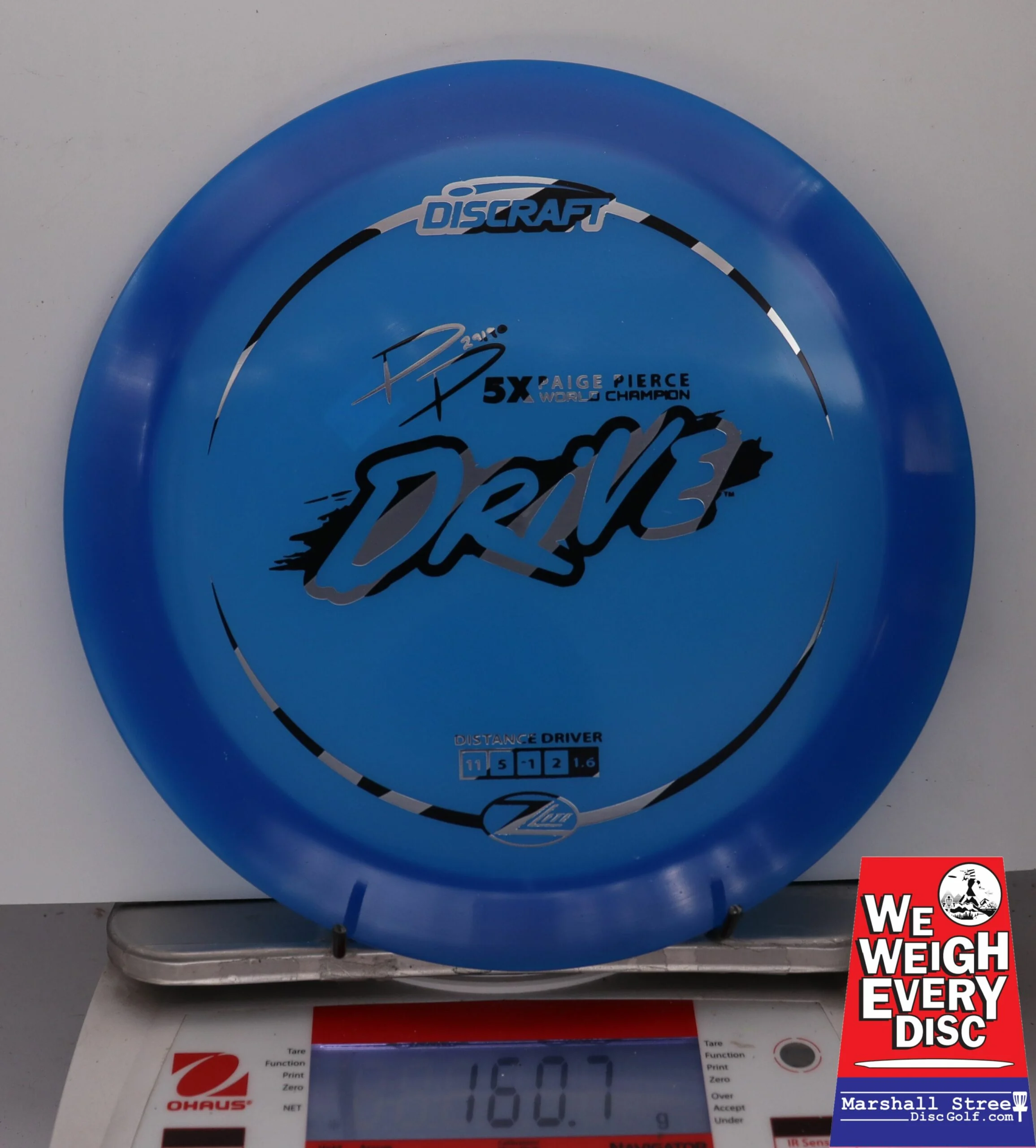 165838 Z Lite Drive, Paige Pierce 5x - #12 Blue, 161