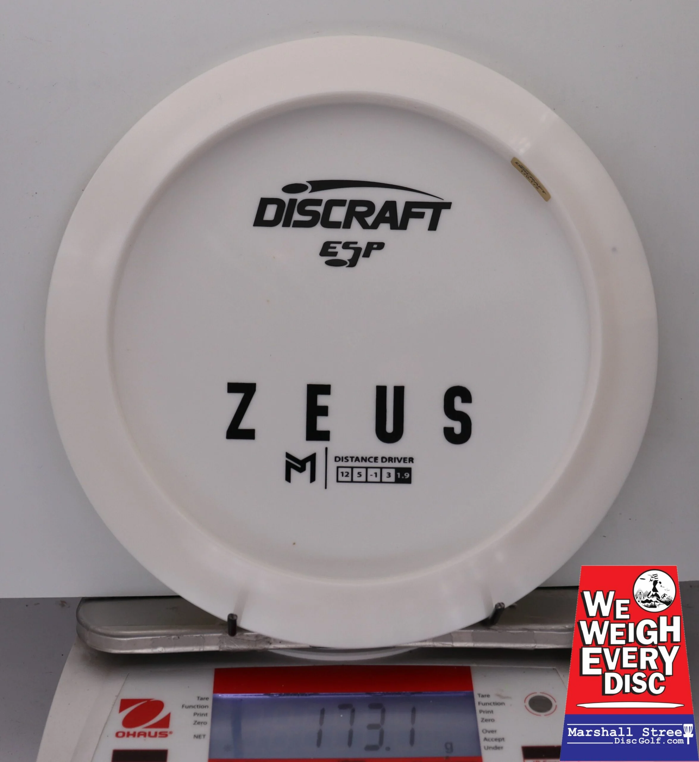 166315 ESP Zeus, Paul McBeth - Bottom Stamp - #22 White, 173