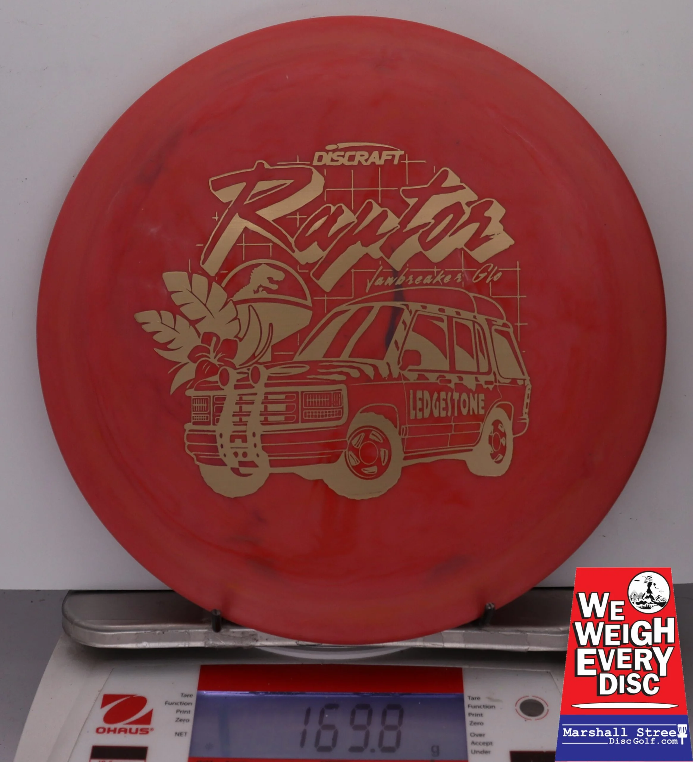 166588 Jawbreaker Glow Raptor - #07 Red, 170