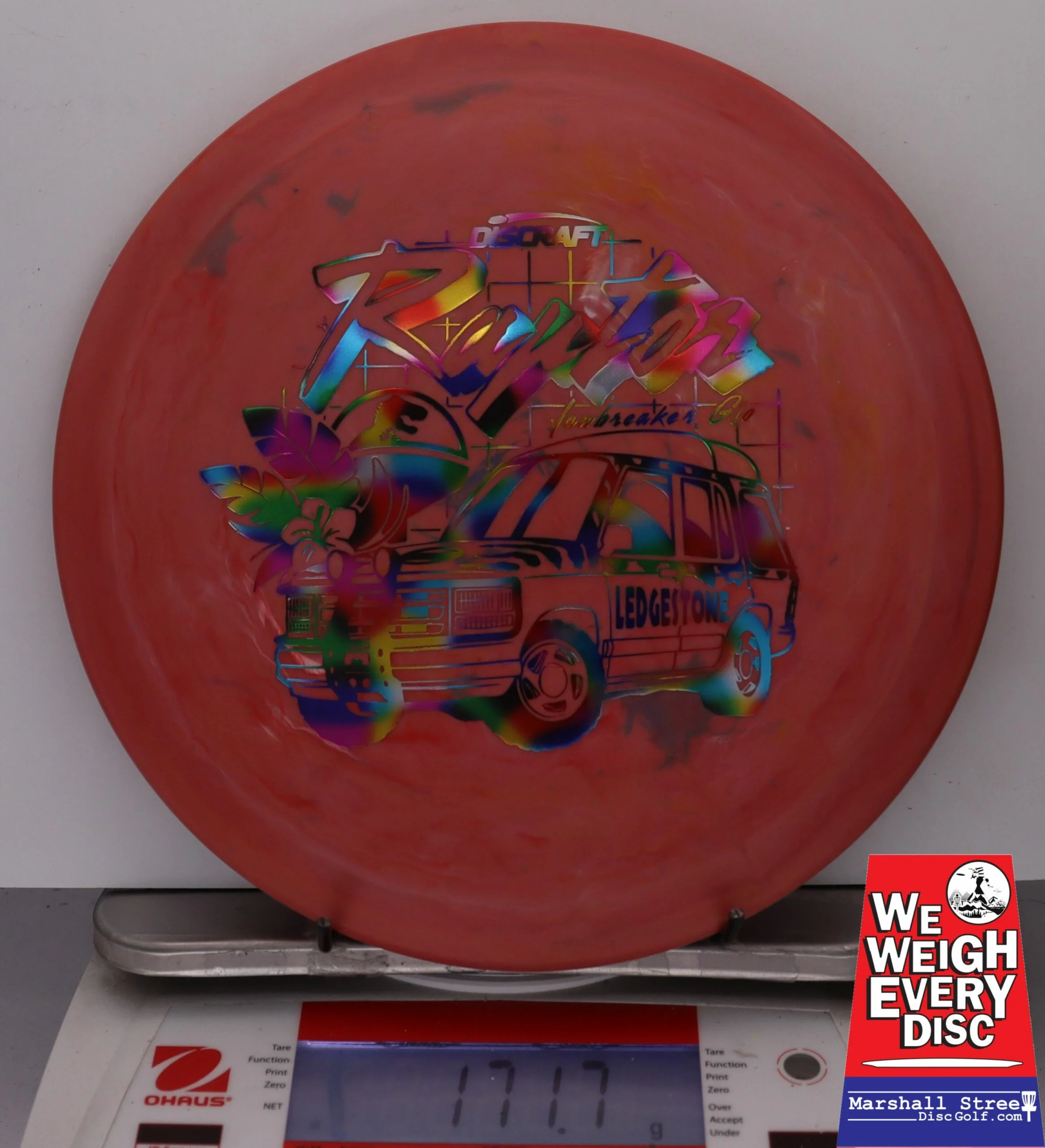 166590 Jawbreaker Glow Raptor - #09 Red, 172