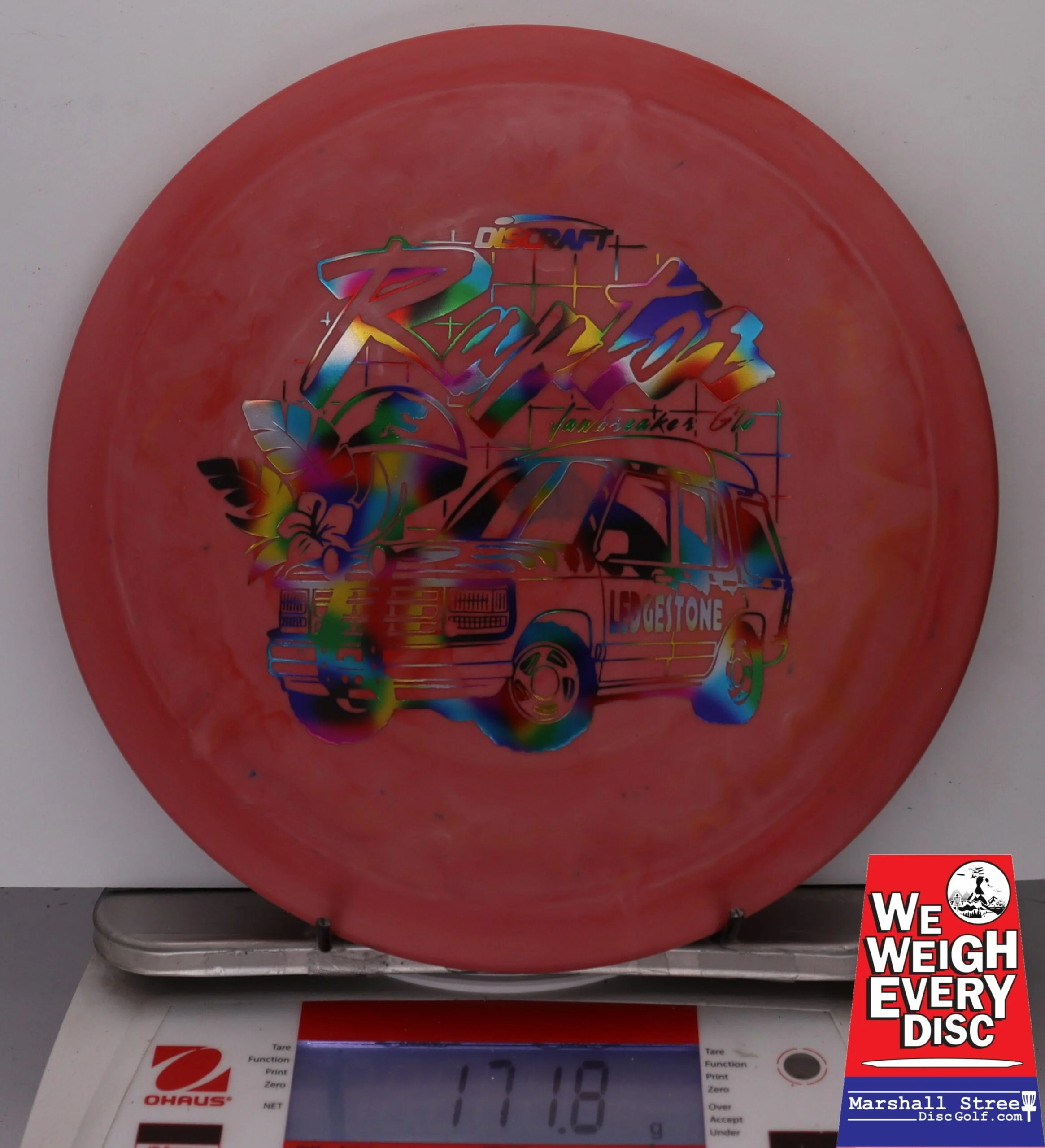 166591 Jawbreaker Glow Raptor - #10 Red, 172