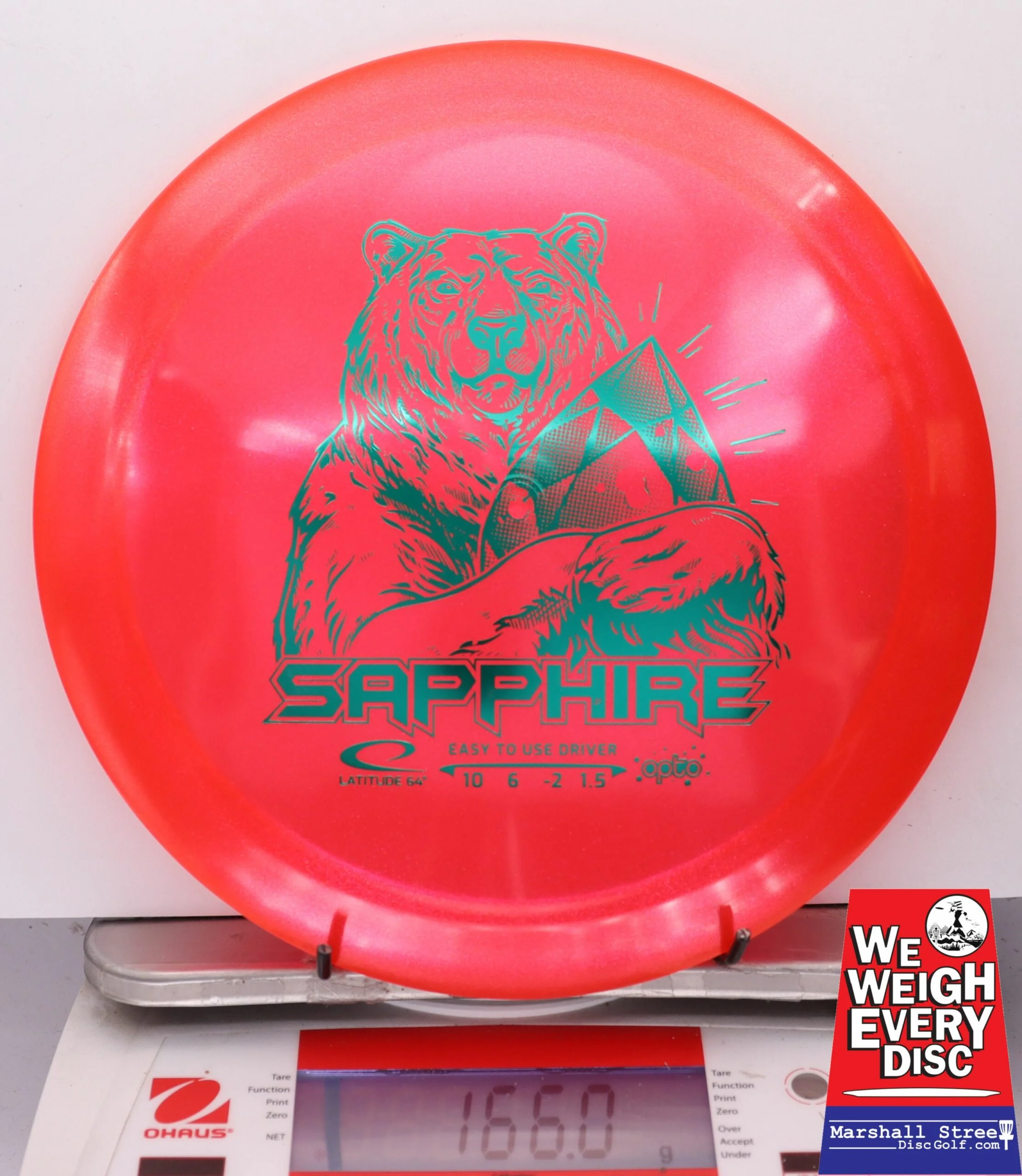 168328 Opto Glimmer Sapphire - #11 Red, 166