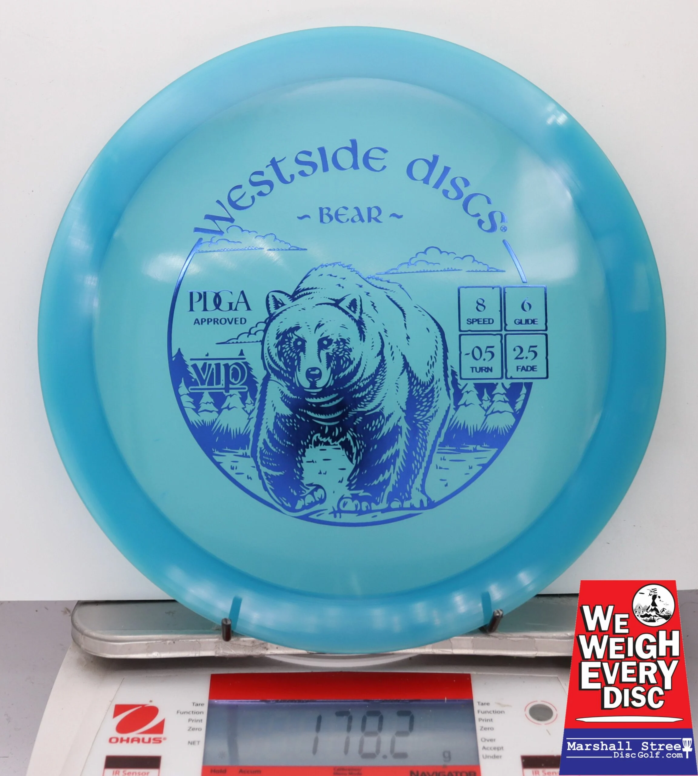 168766 VIP Bear - #68 Blue, 178
