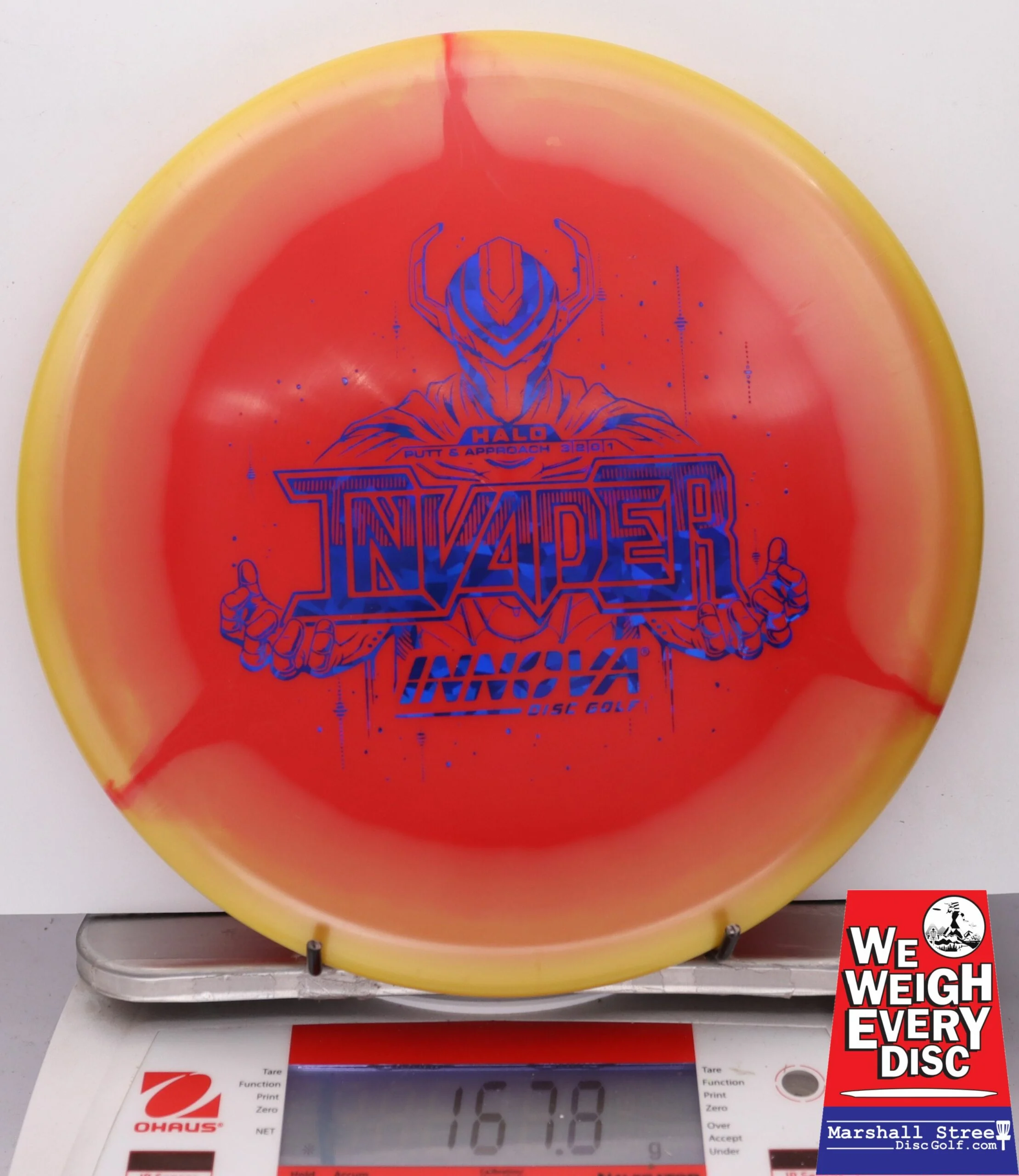 169528 Halo Star Invader - #25 Yello-Red, 168