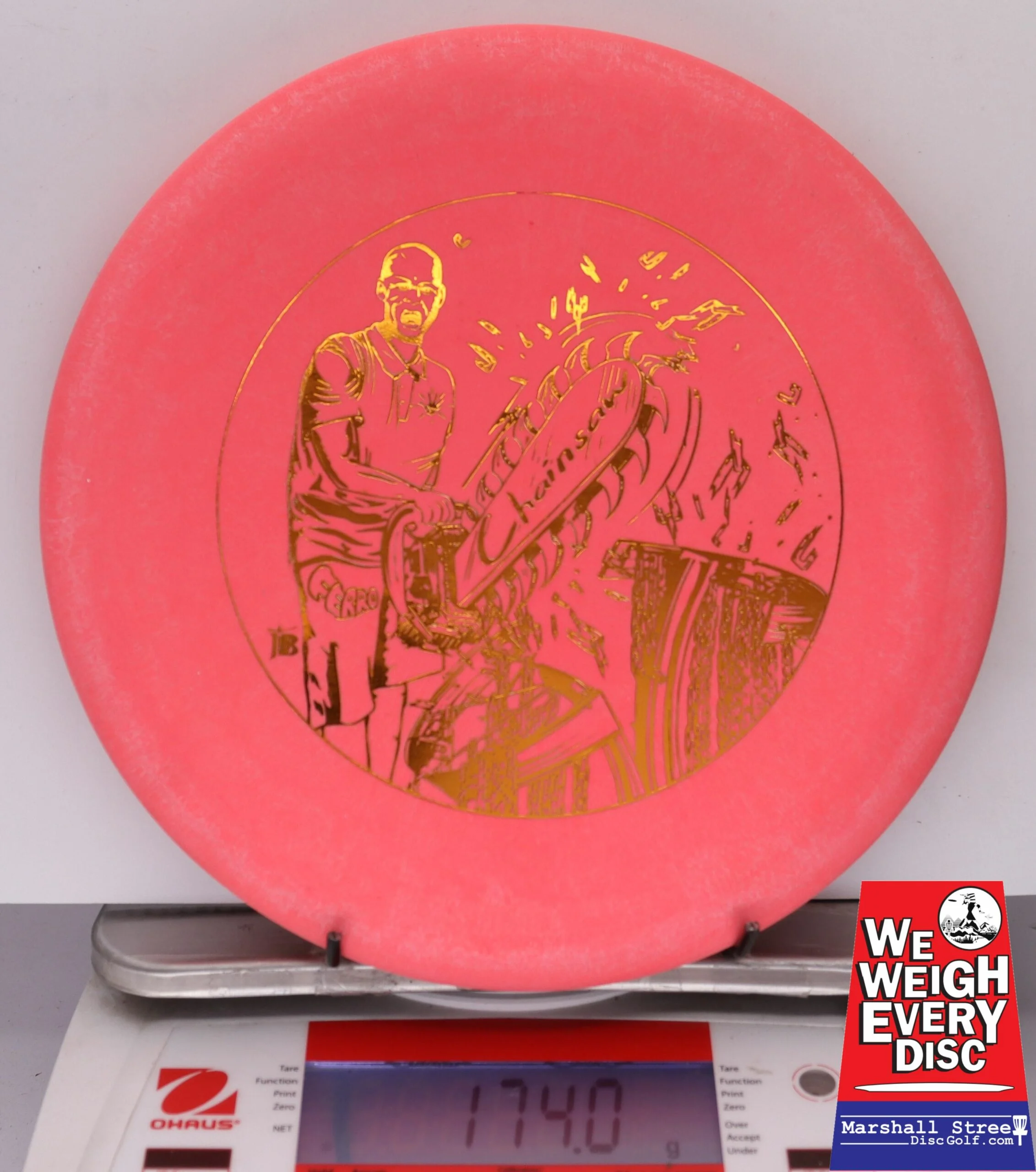 177187 Black Zombie Chainsaw - #06 PinkRed-SS, 174
