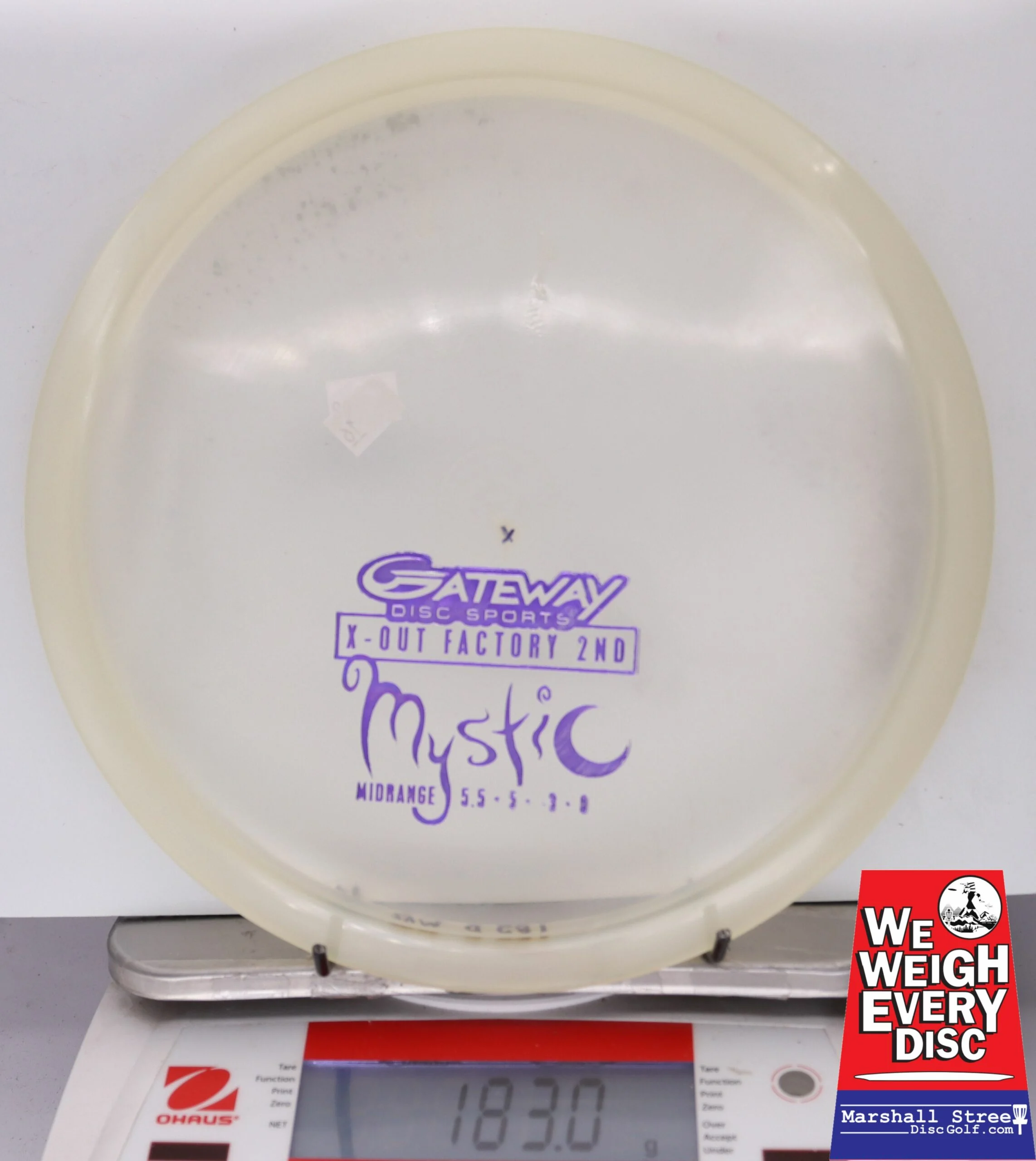 178326 X-Out Diamond Mystic - #08 White, 183