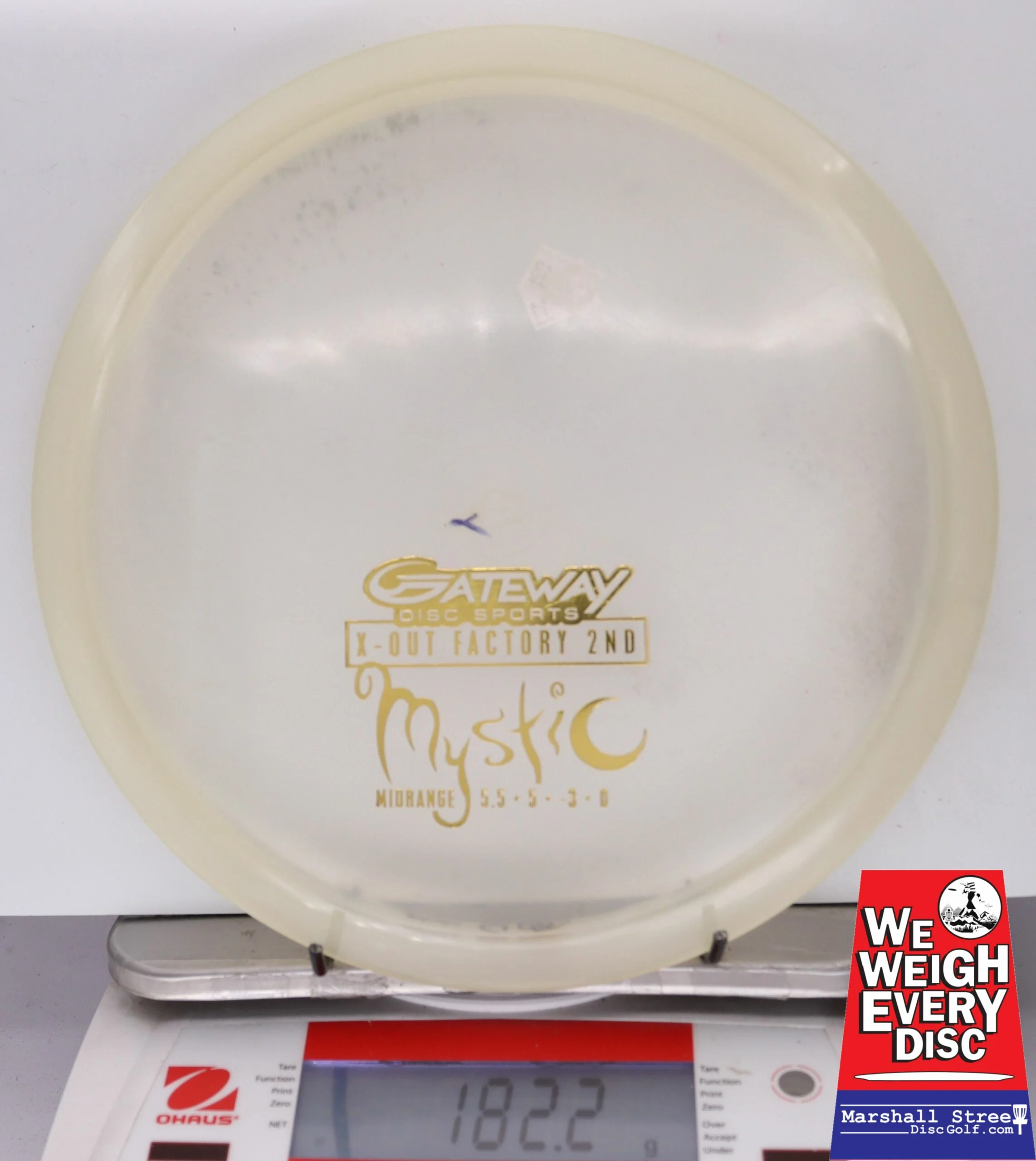 178329 X-Out Diamond Mystic - #11 White, 182