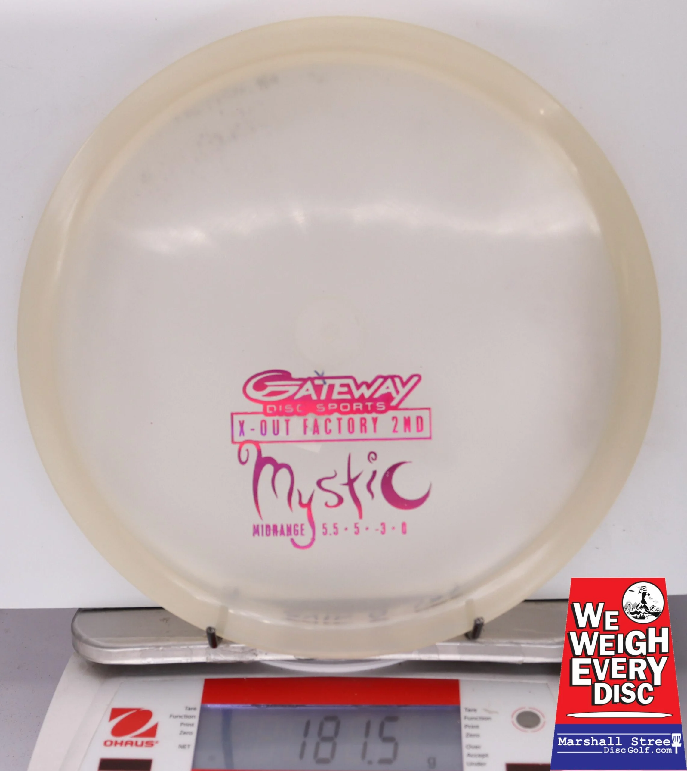 178331 X-Out Diamond Mystic - #13 White, 182