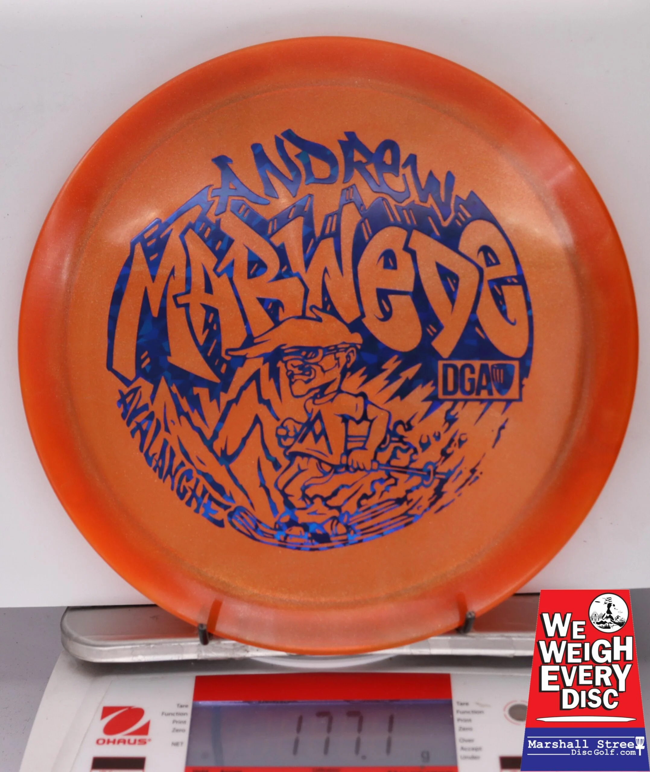 178620 Tour Series Avalanche, Andrew Marwede '24 - #17 Orange, 177