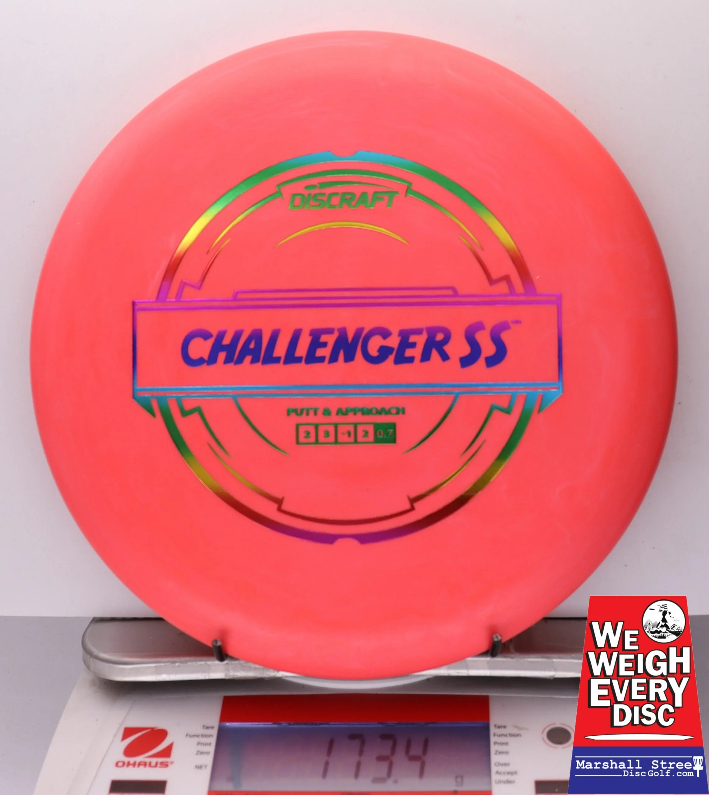 180863 Putter Line Hard Challenger SS - #61 Red, 173