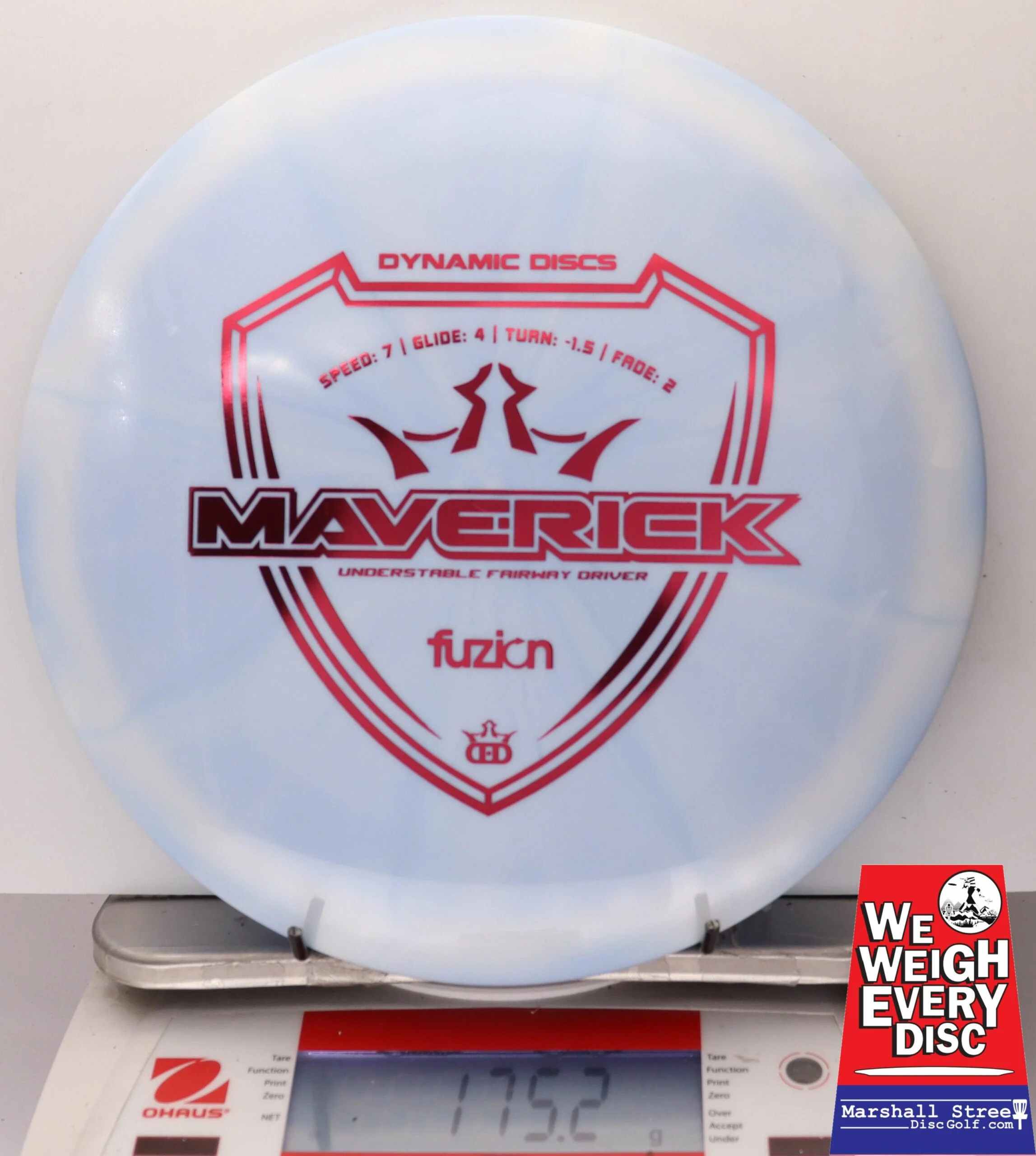 183702 Fuzion Burst Maverick - #38 BarelyBlue, 175