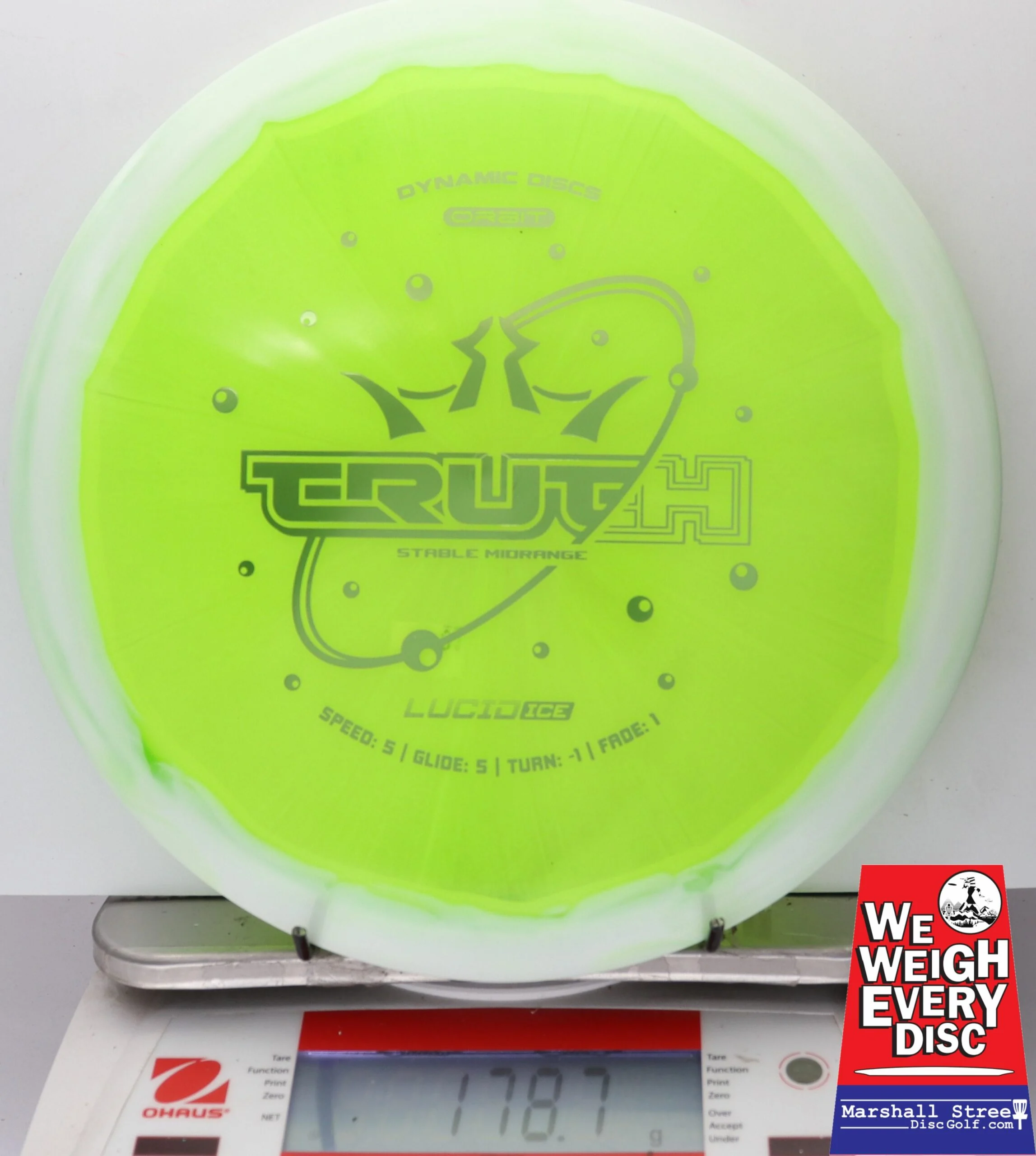 183712 Lucid Ice Orbit Truth - #31 W-NGreen, 179