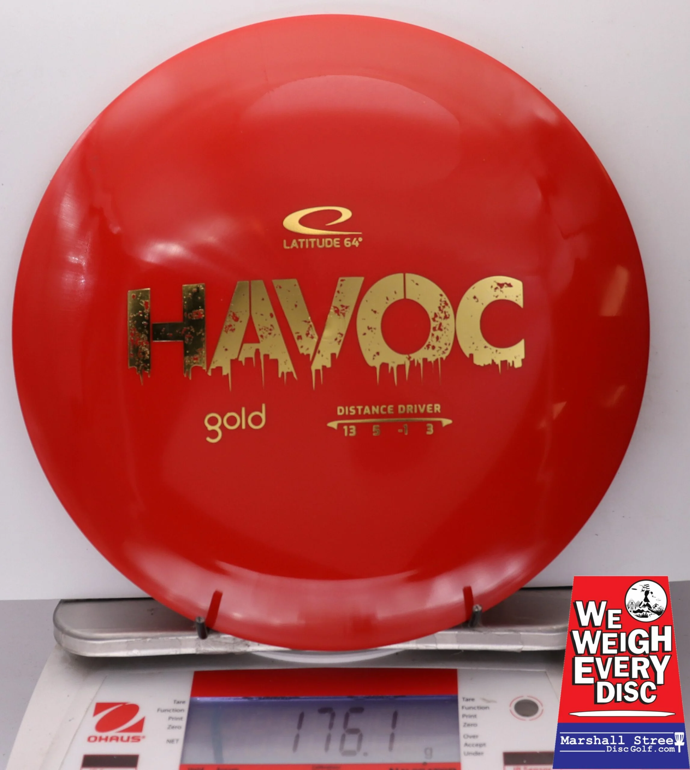 184137 Gold Havoc - #03 Red, 176