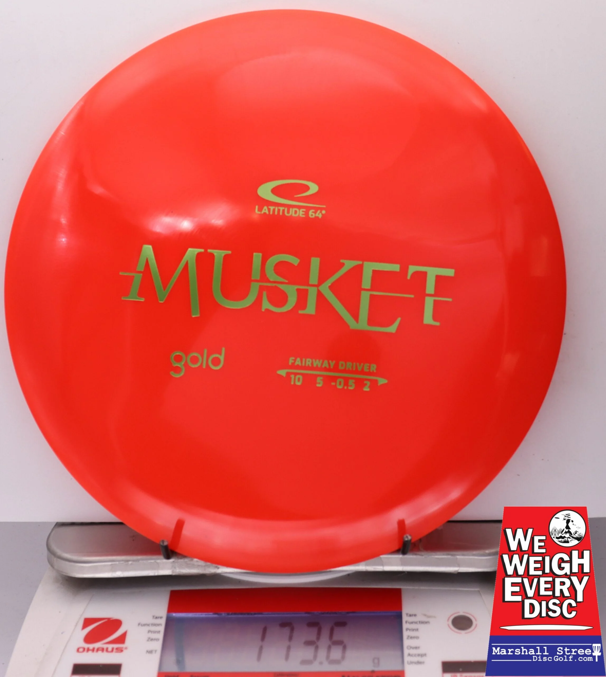 184169 Gold Musket - #10 Red, 174