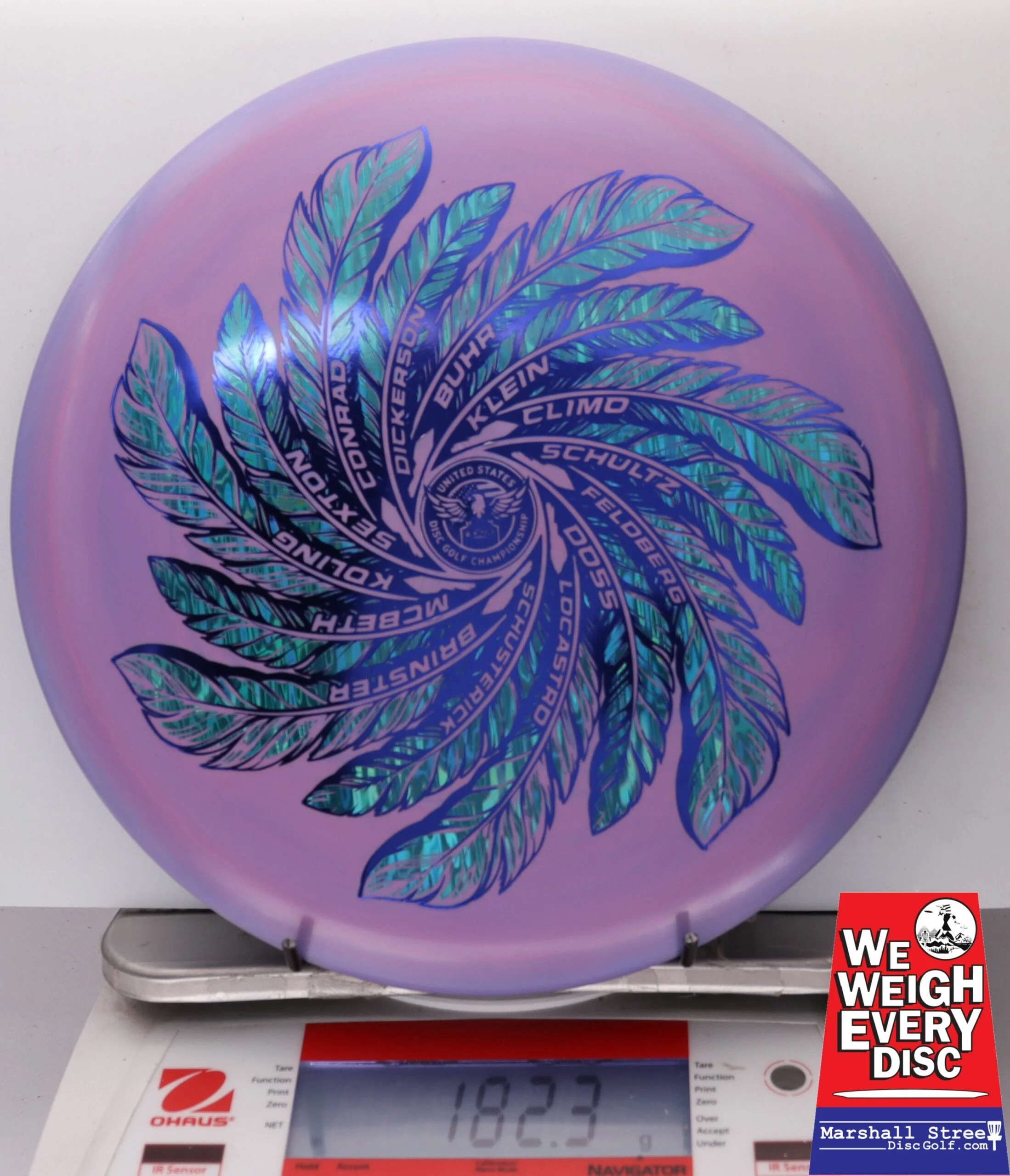 184571 Swirly Star Roc, 2024 USDGC Pantheon Plume - #14 Blurple, 182