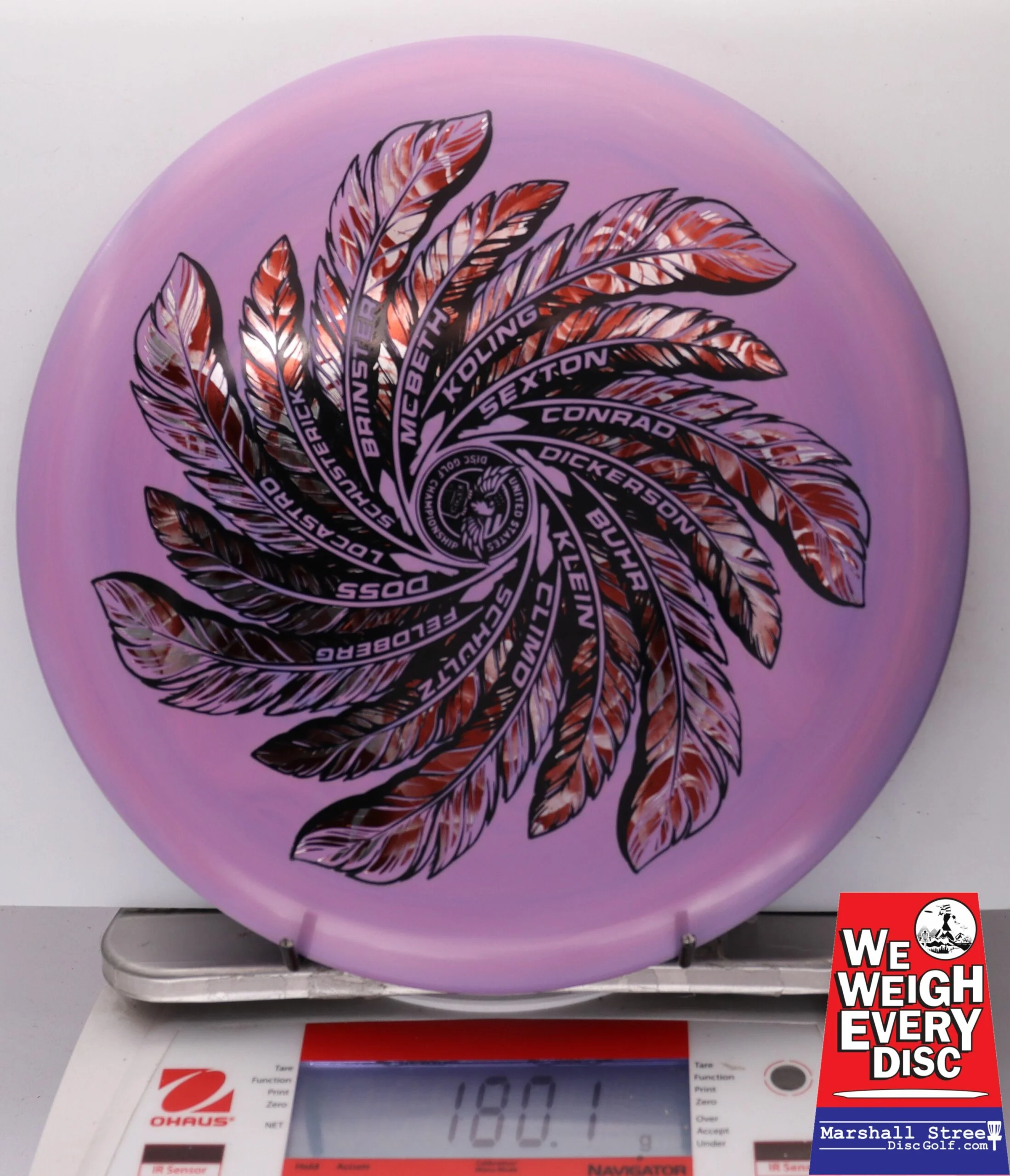 184576 Swirly Star Roc, 2024 USDGC Pantheon Plume - #19 Blurple, 180