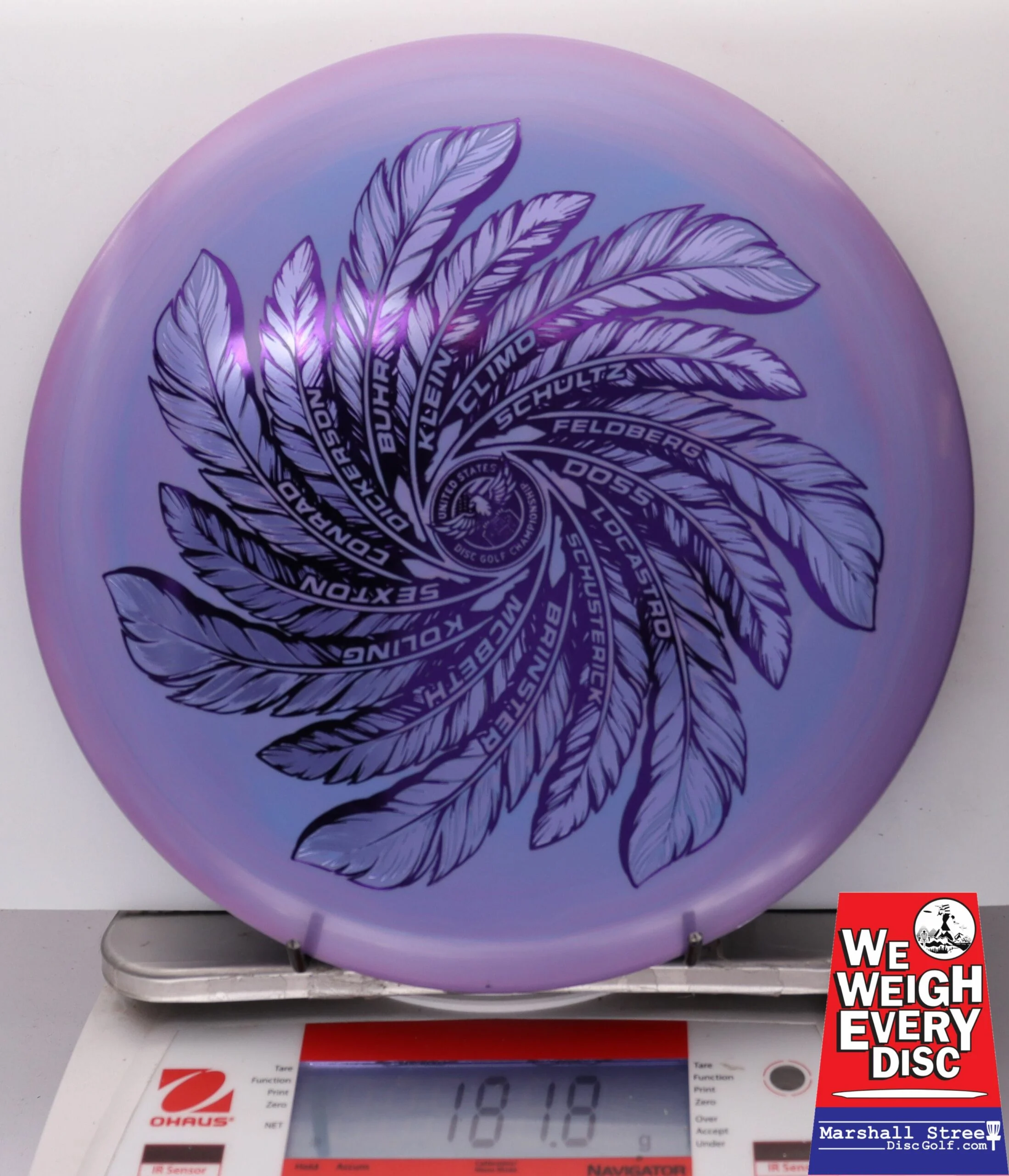 184583 Swirly Star Roc, 2024 USDGC Pantheon Plume - #26 Blurple, 182