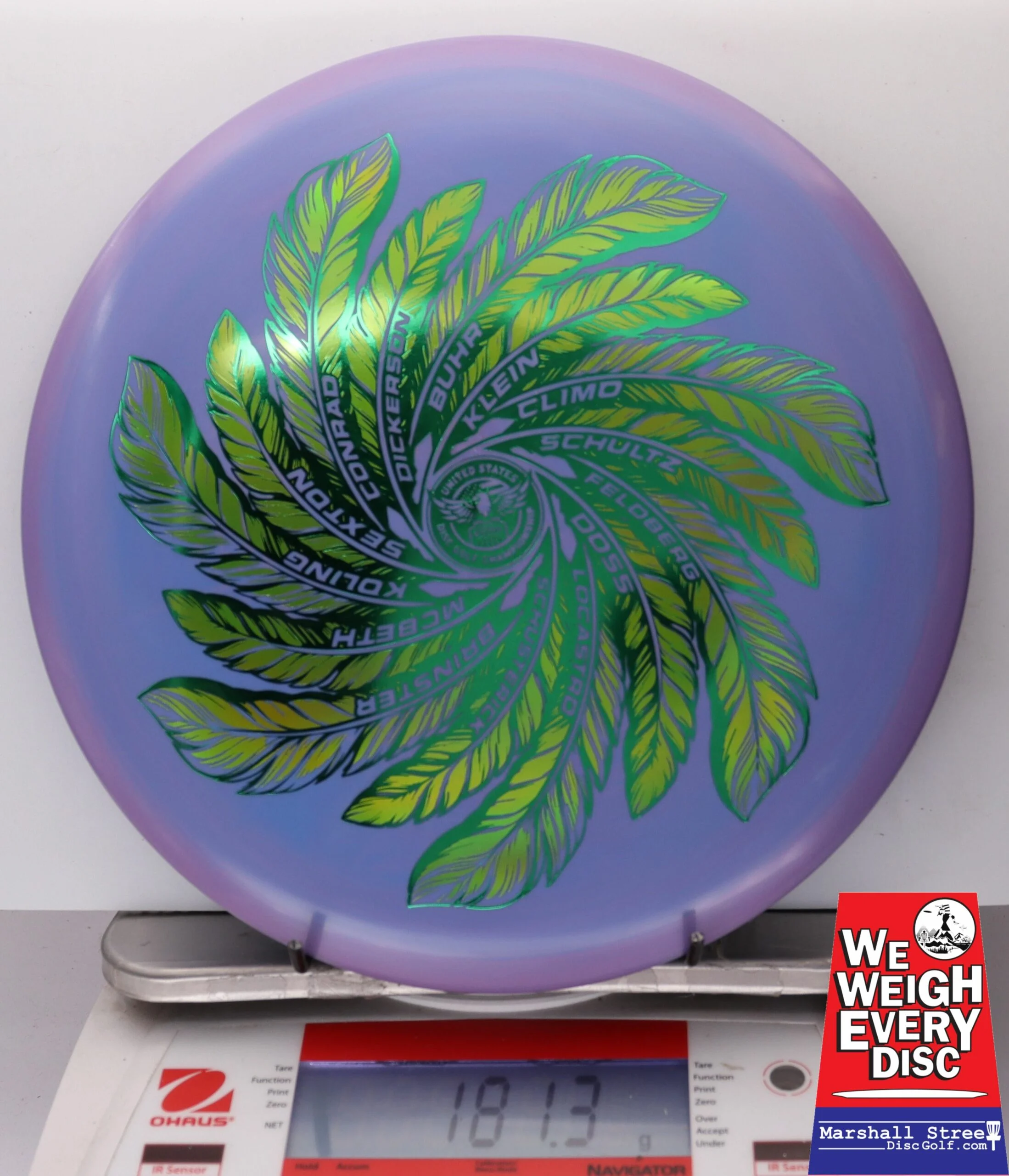 184584 Swirly Star Roc, 2024 USDGC Pantheon Plume - #27 Blurple, 181