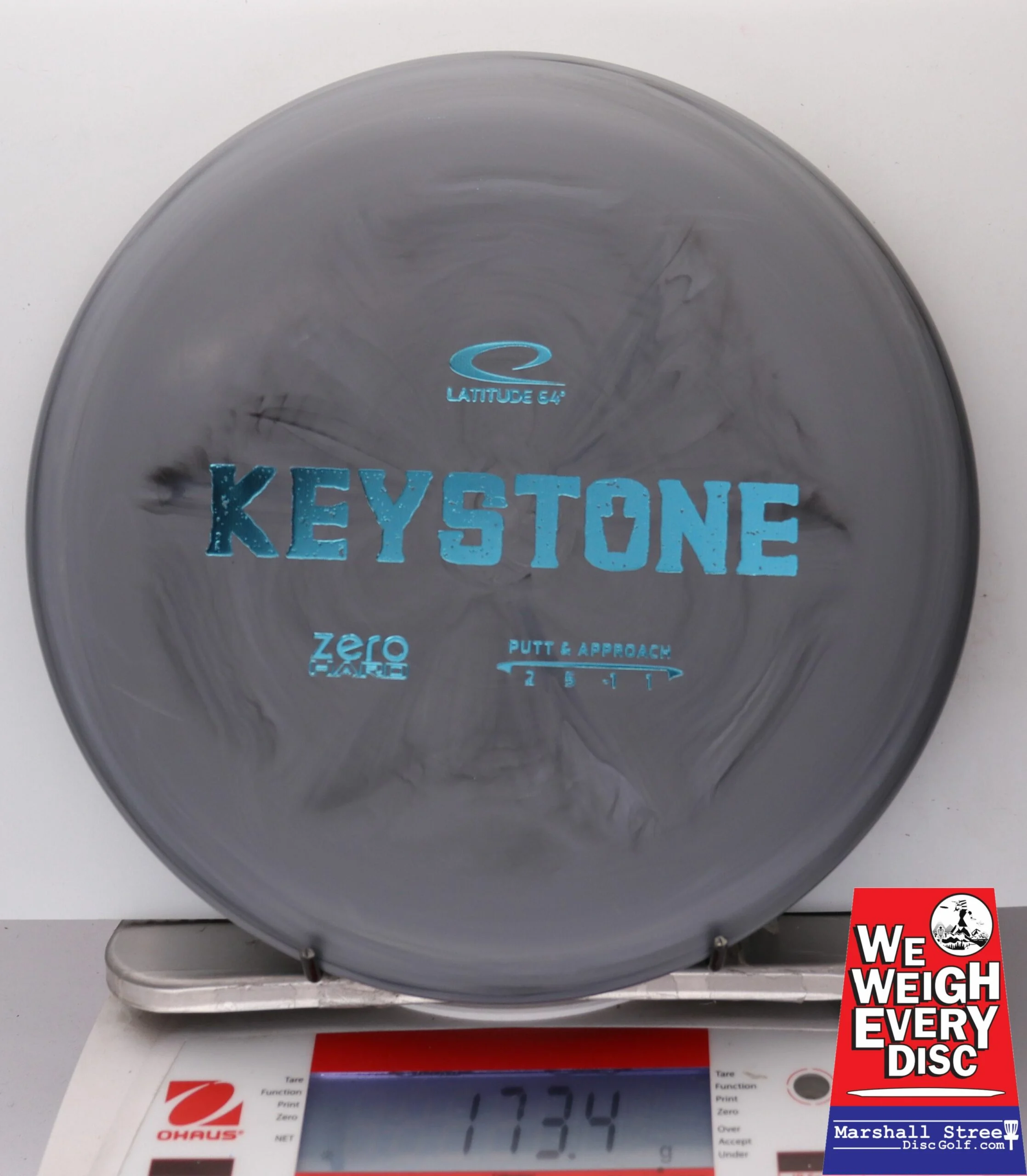 184802 Zero Hard Keystone - #20 Gray, 173