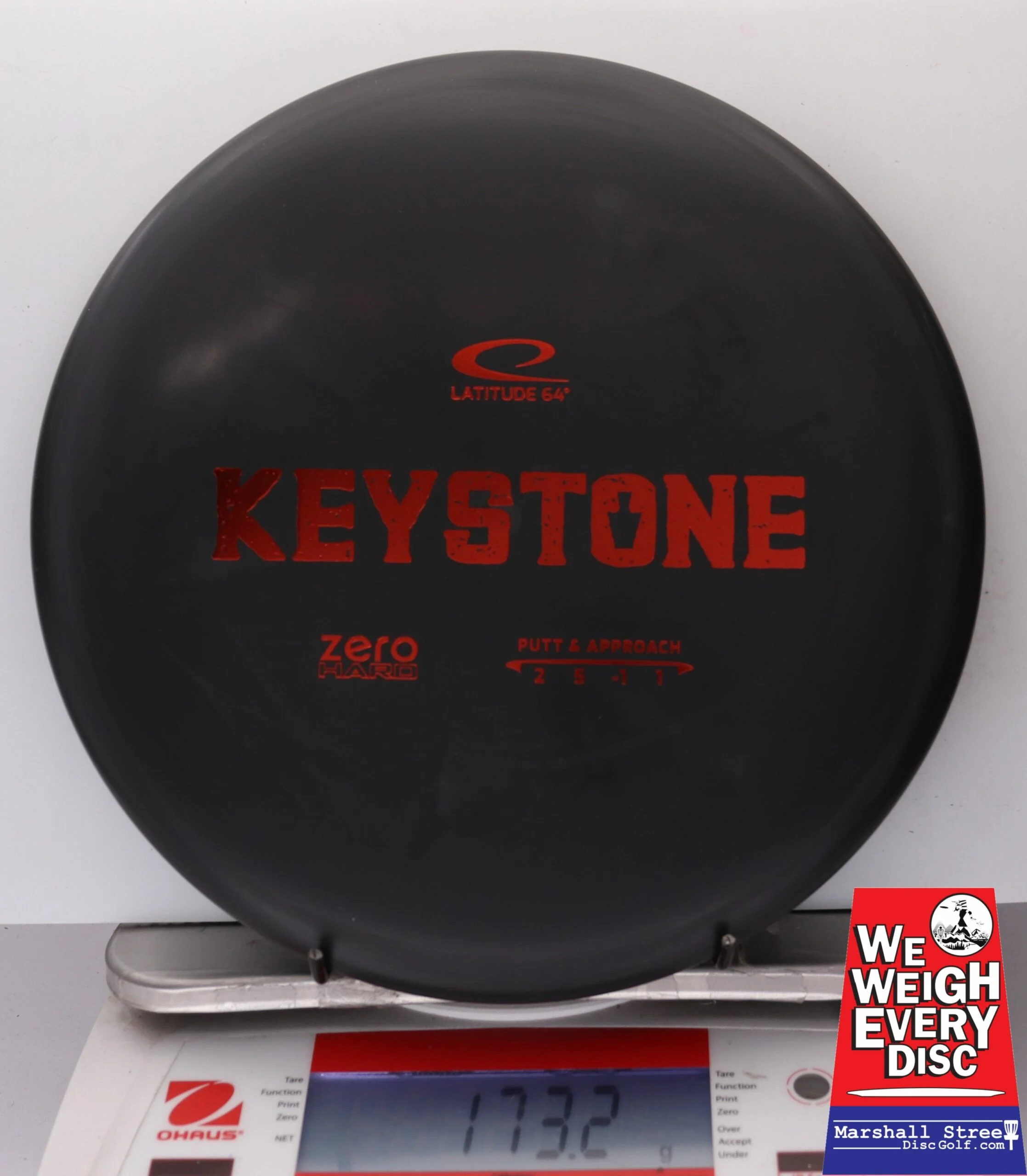 184803 Zero Hard Keystone - #21 Charcoal, 173