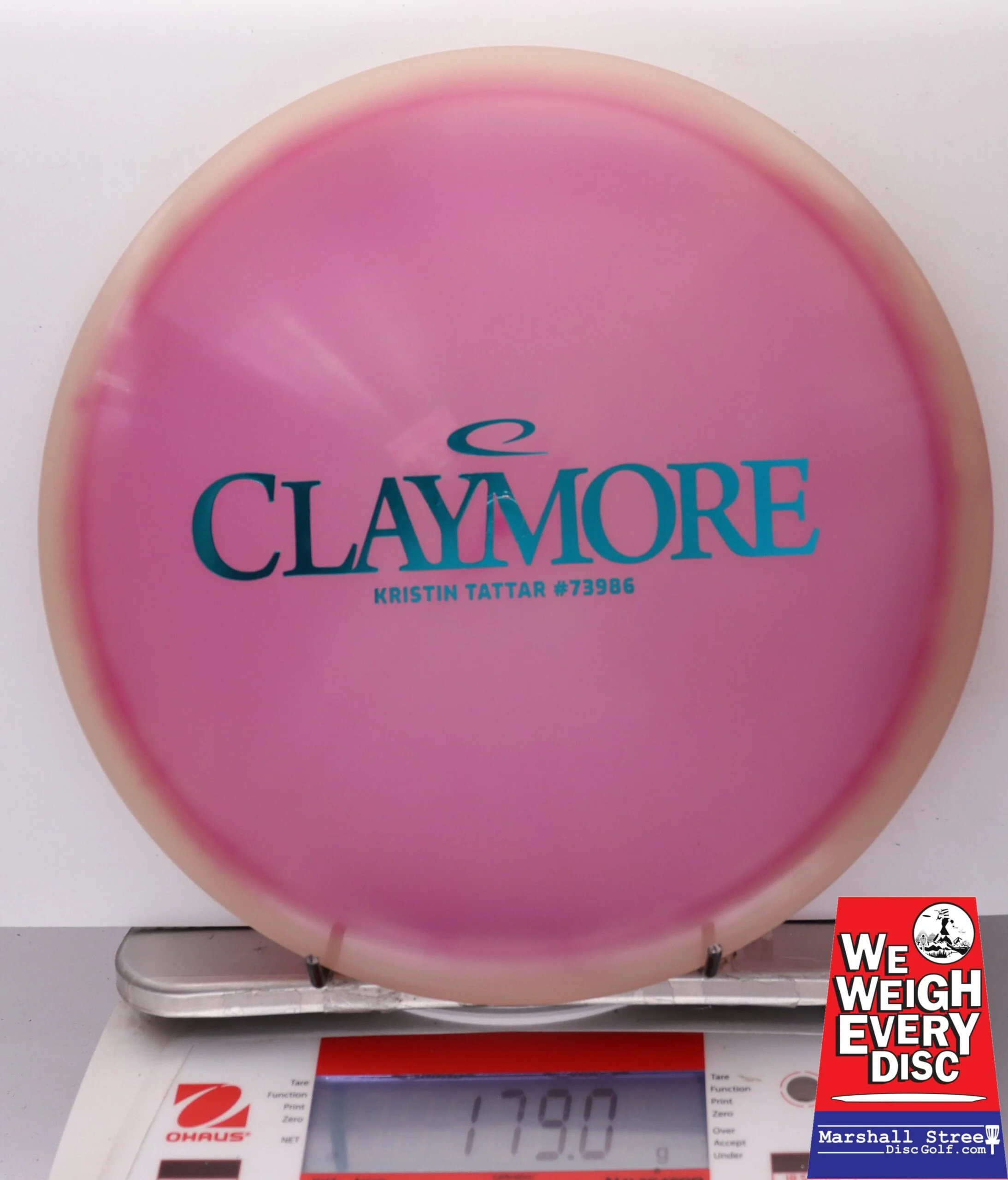 185019 Opto Moonshine Orbit Claymore, Kristin Tattar - #40 Glow-Purple, 179