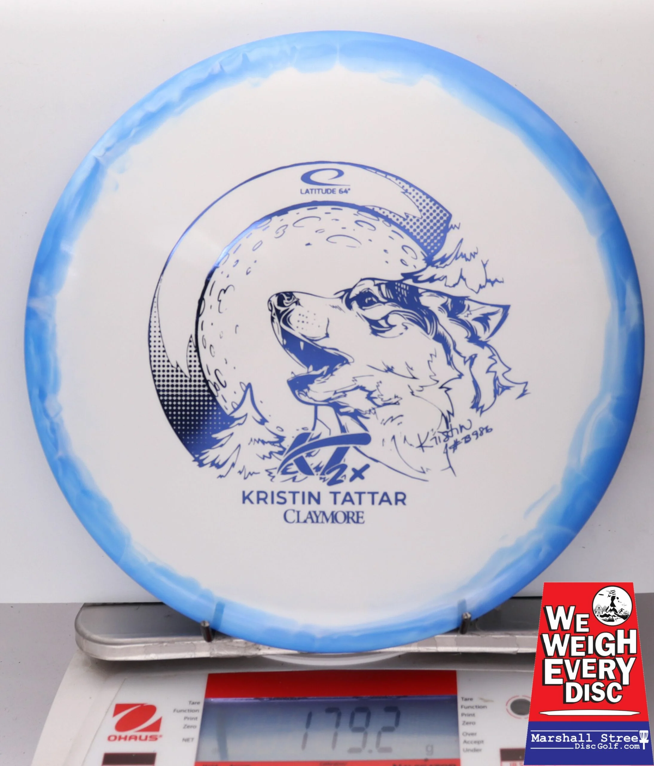185027 Gold Orbit Claymore, Kristin Tattar 2024 - #34 Blue, 179