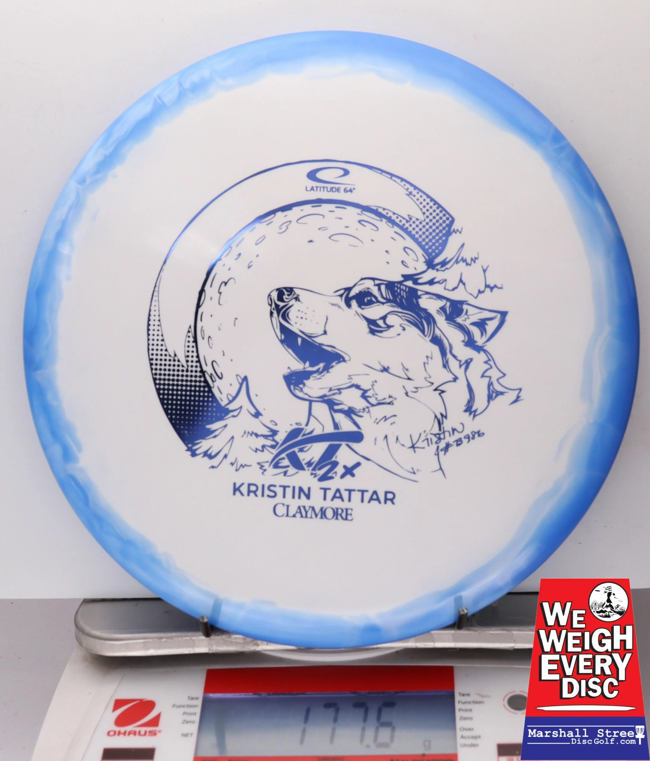185028 Gold Orbit Claymore, Kristin Tattar 2024 - #35 Blue, 178