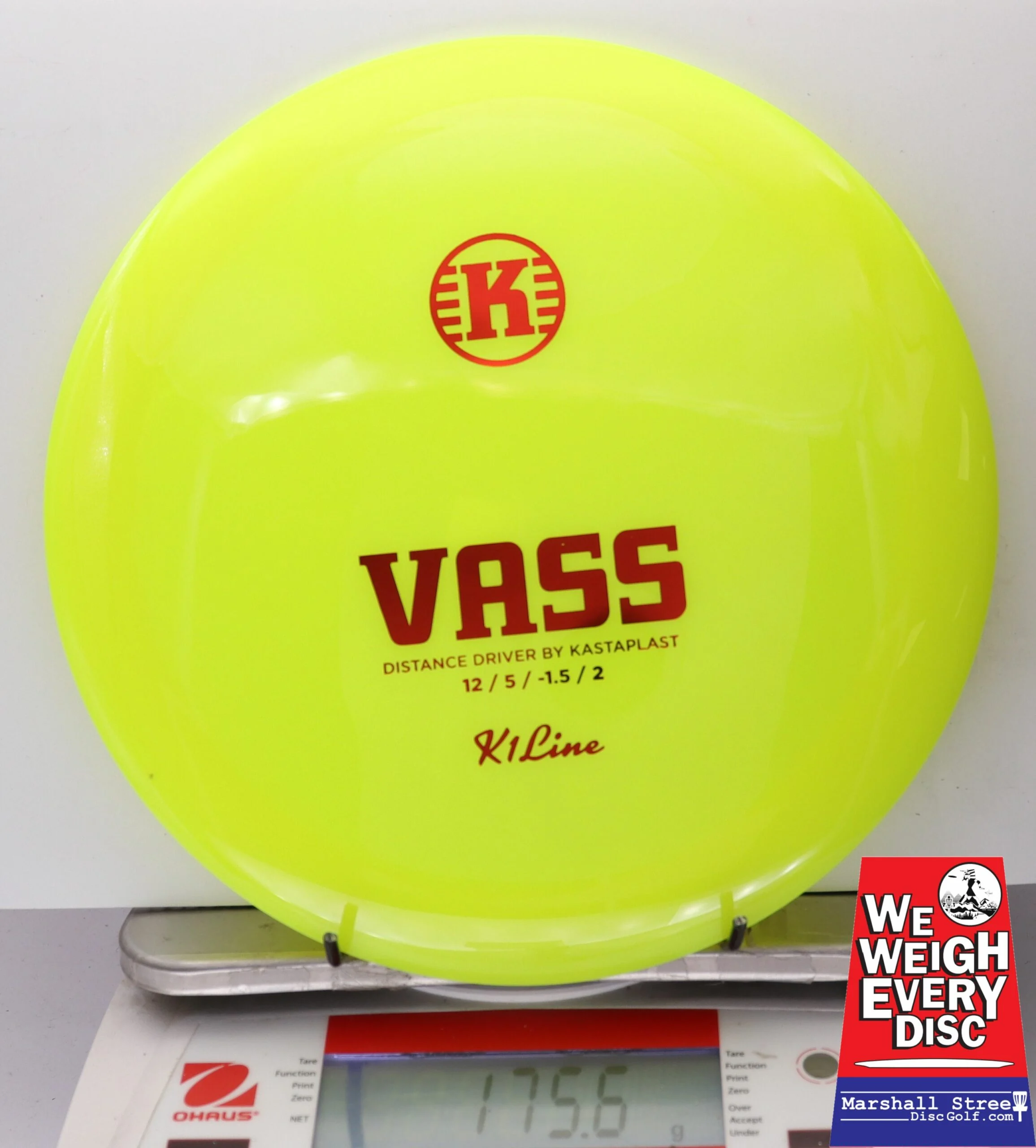 185455 K1 Vass - #43 Yellow, 176