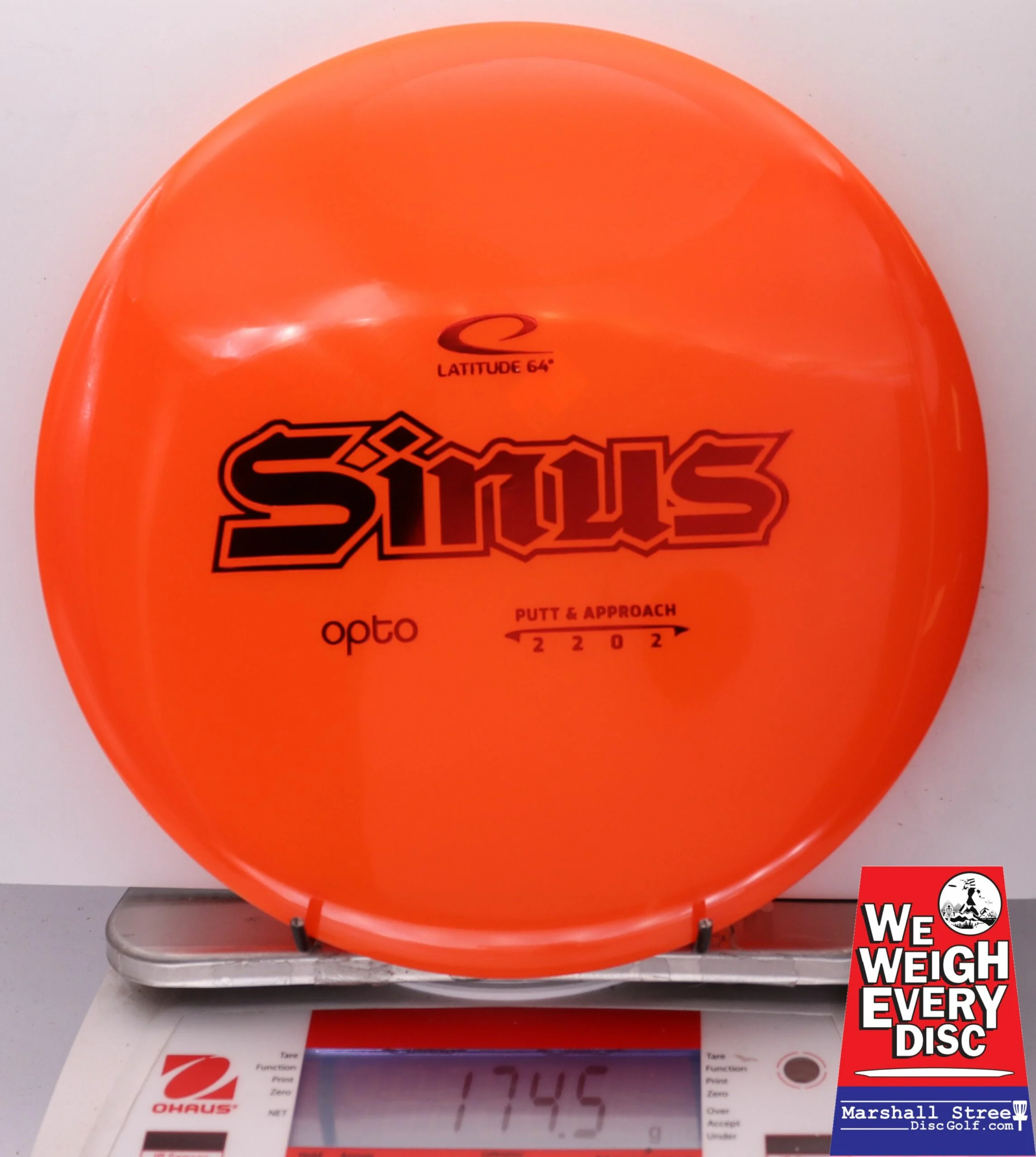 186316 Opto Sinus, Retooled - #08 Orange, 175
