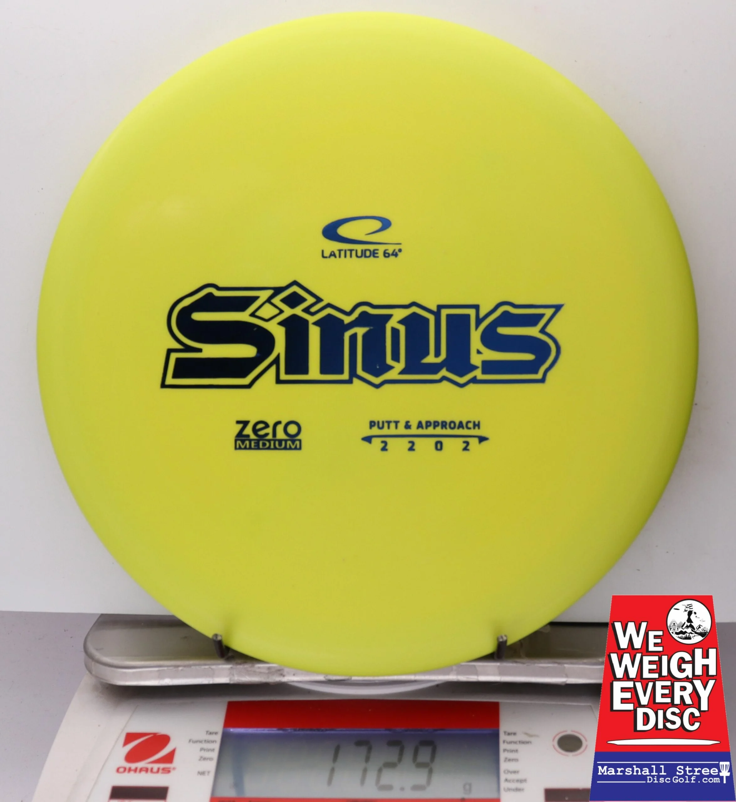 186369 Zero Medium Sinus, Retooled - #06 Yellow, 173