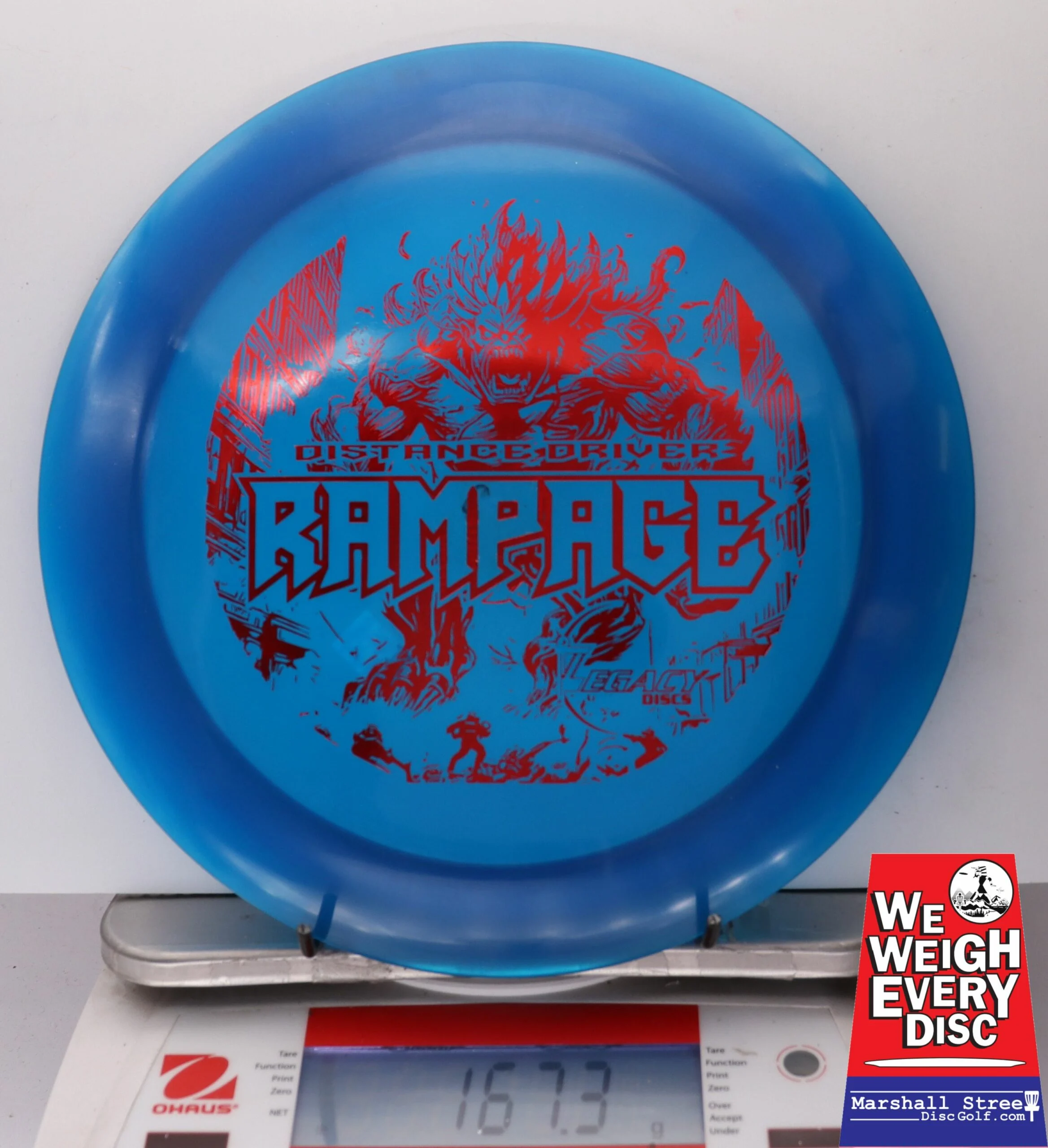 187446 Pinnacle Rampage, 1st Run - #11 Blue, 167
