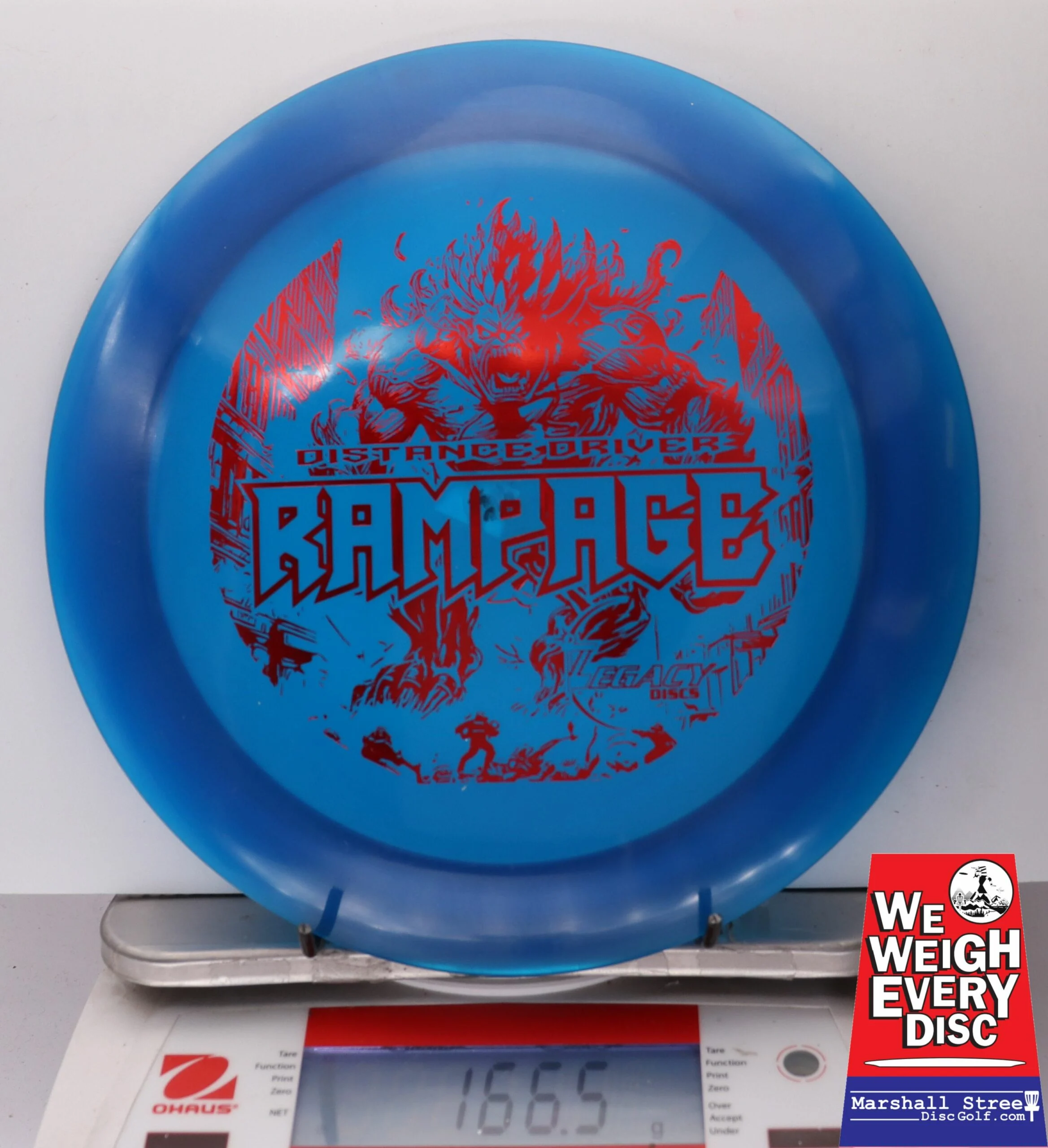 187447 Pinnacle Rampage, 1st Run - #12 Blue, 167
